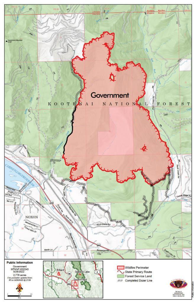 Government Fire Map 09.26.2022