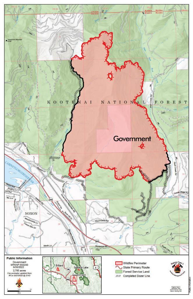 Government Fire Map 09.30.2022
