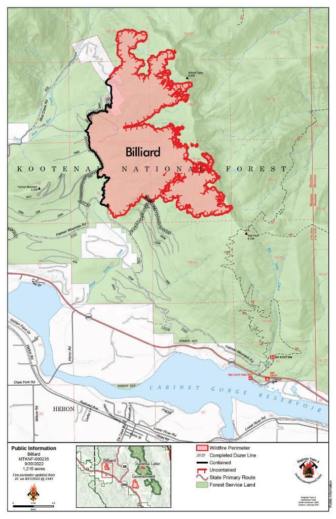 Billiard Fire Map 09.30.2022