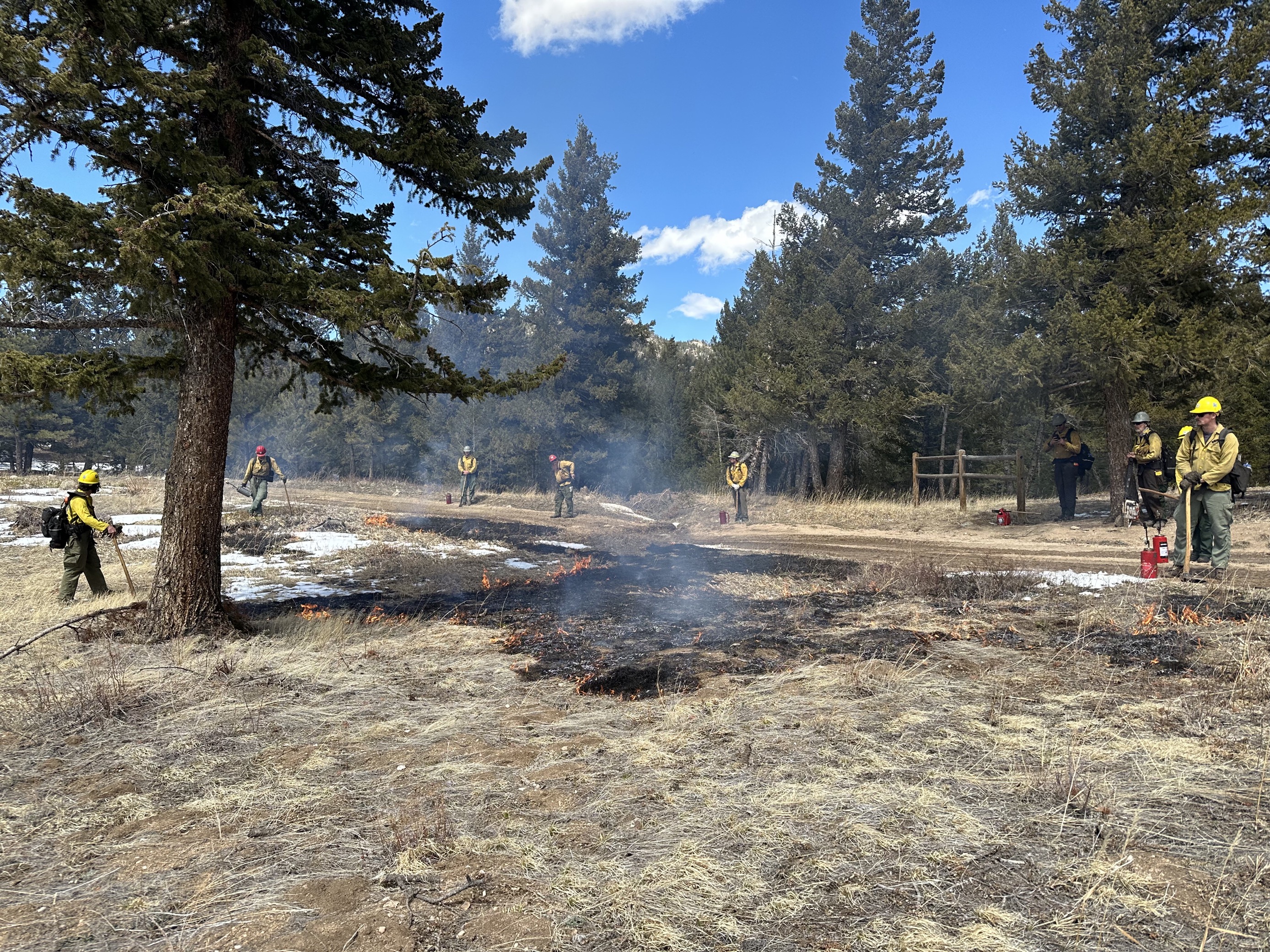 Boulder Ranger District Pile Burning – Coal Creek Fire Rescue