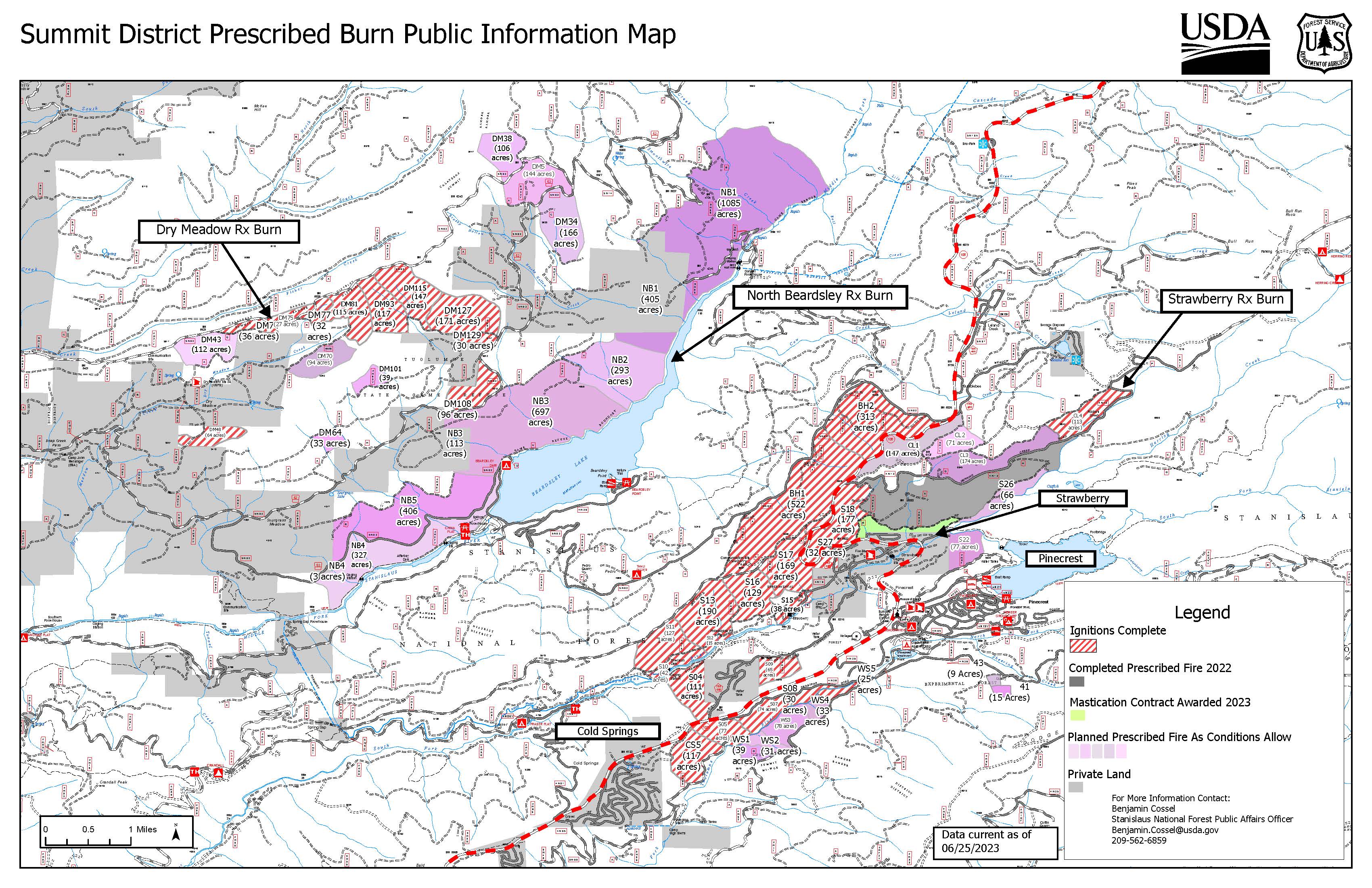 




6/25/2023 FINAL map for Stanislaus National Forest May and June 2023 prescribed fire projects


