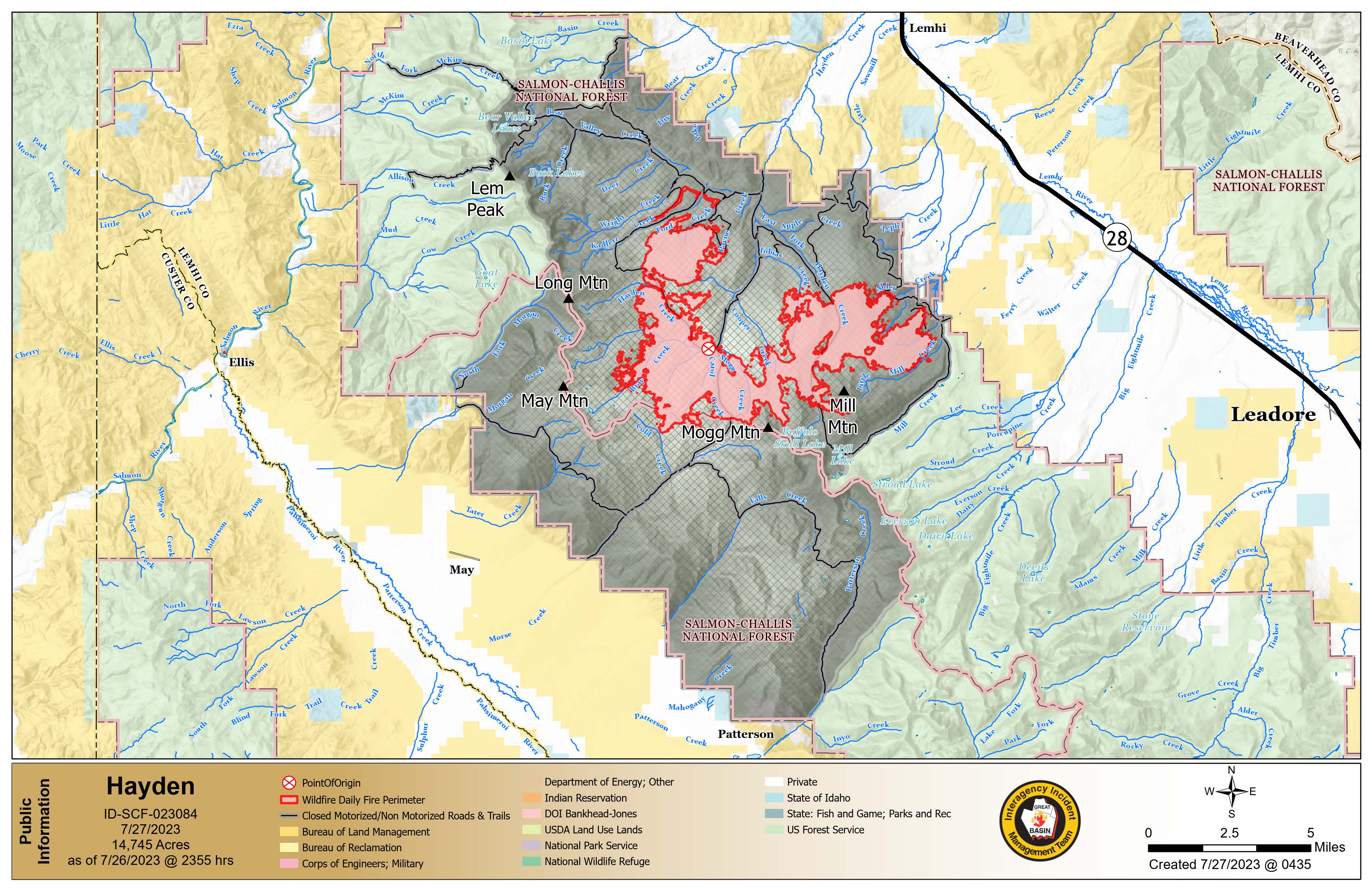 Idscf Hayden Fire Incident Maps | InciWeb