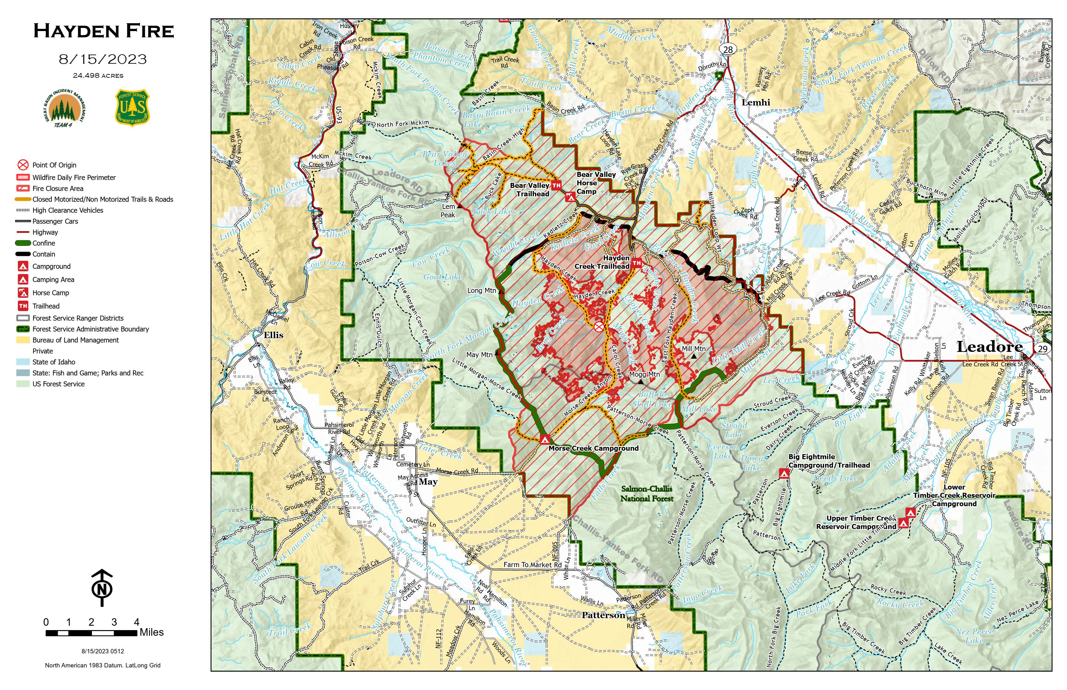 Idscf Hayden Fire Incident Maps | InciWeb