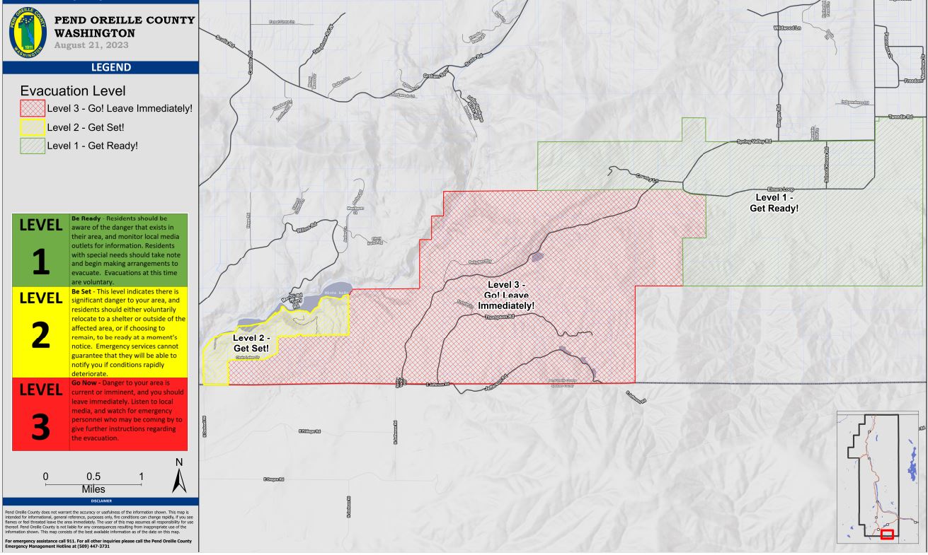 Wanes Oregon Fire Incident Maps | InciWeb