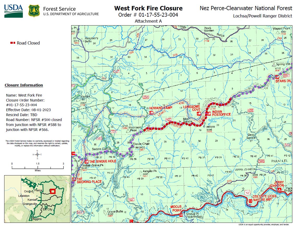 Idncf West Fork Fire Incident Maps | InciWeb