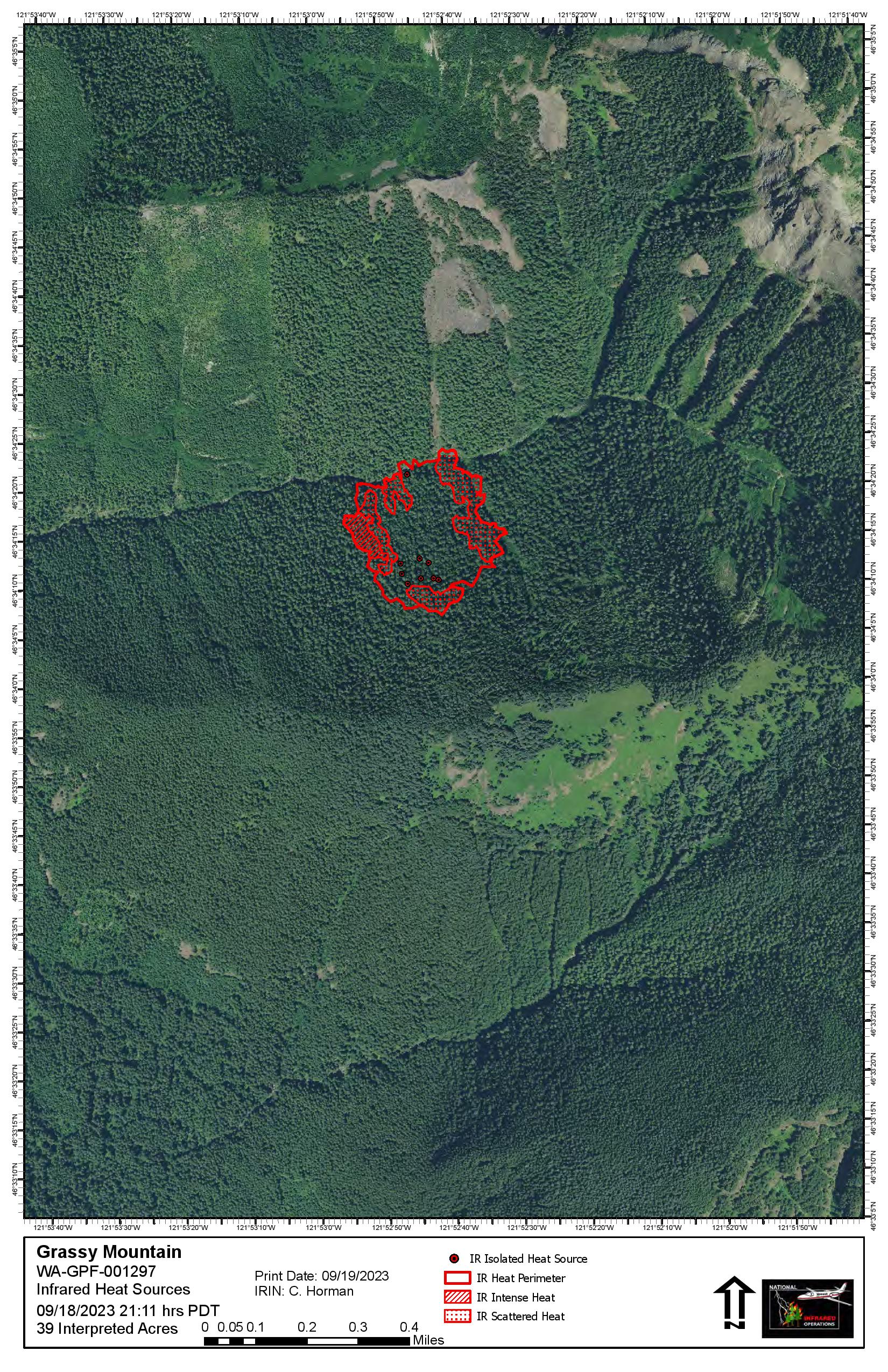 Grassy Mountain IR Map, Sept 19, 2023.