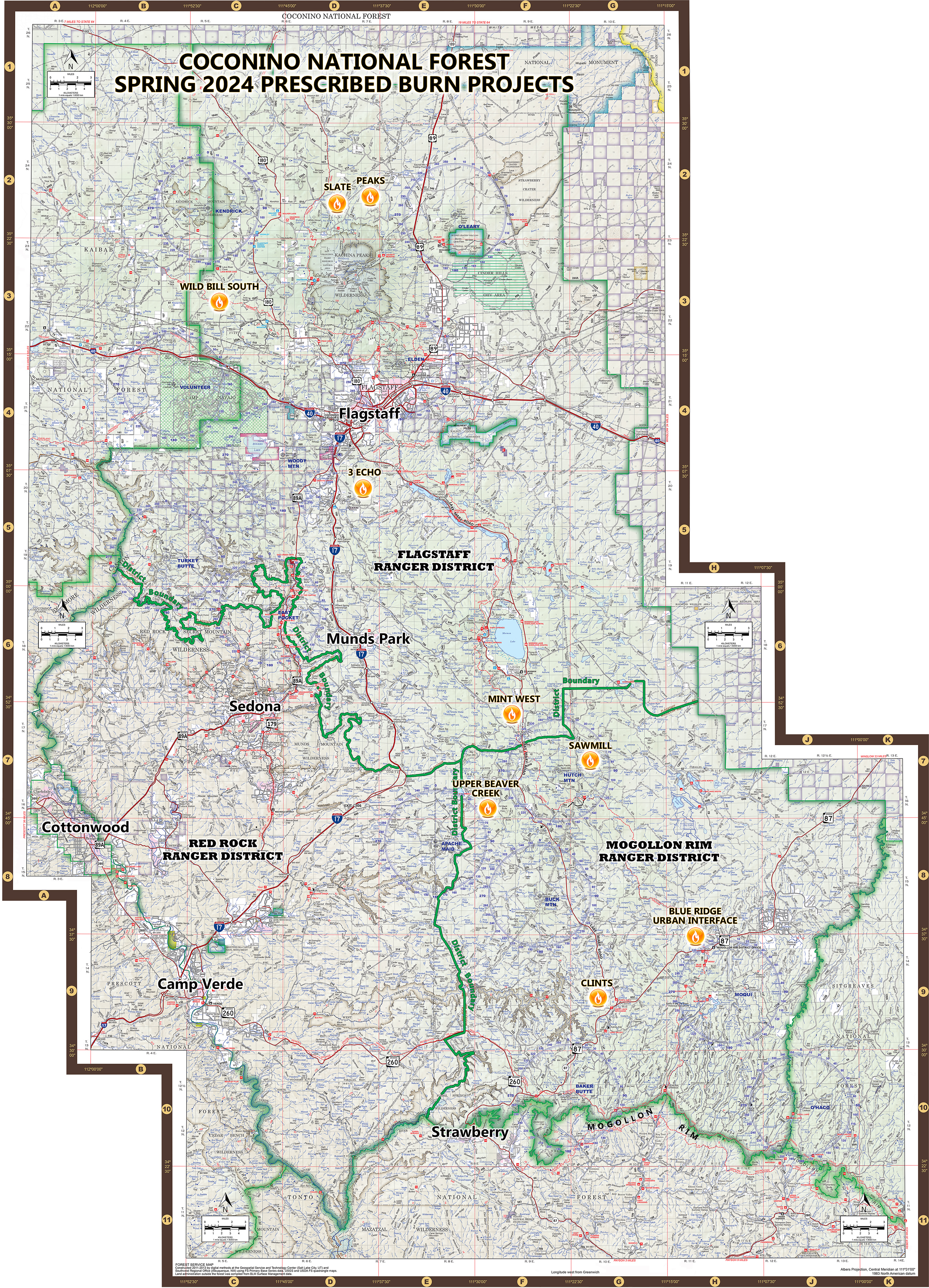 

						Coconino National Forest prescribed fire plans, spring 2024
			