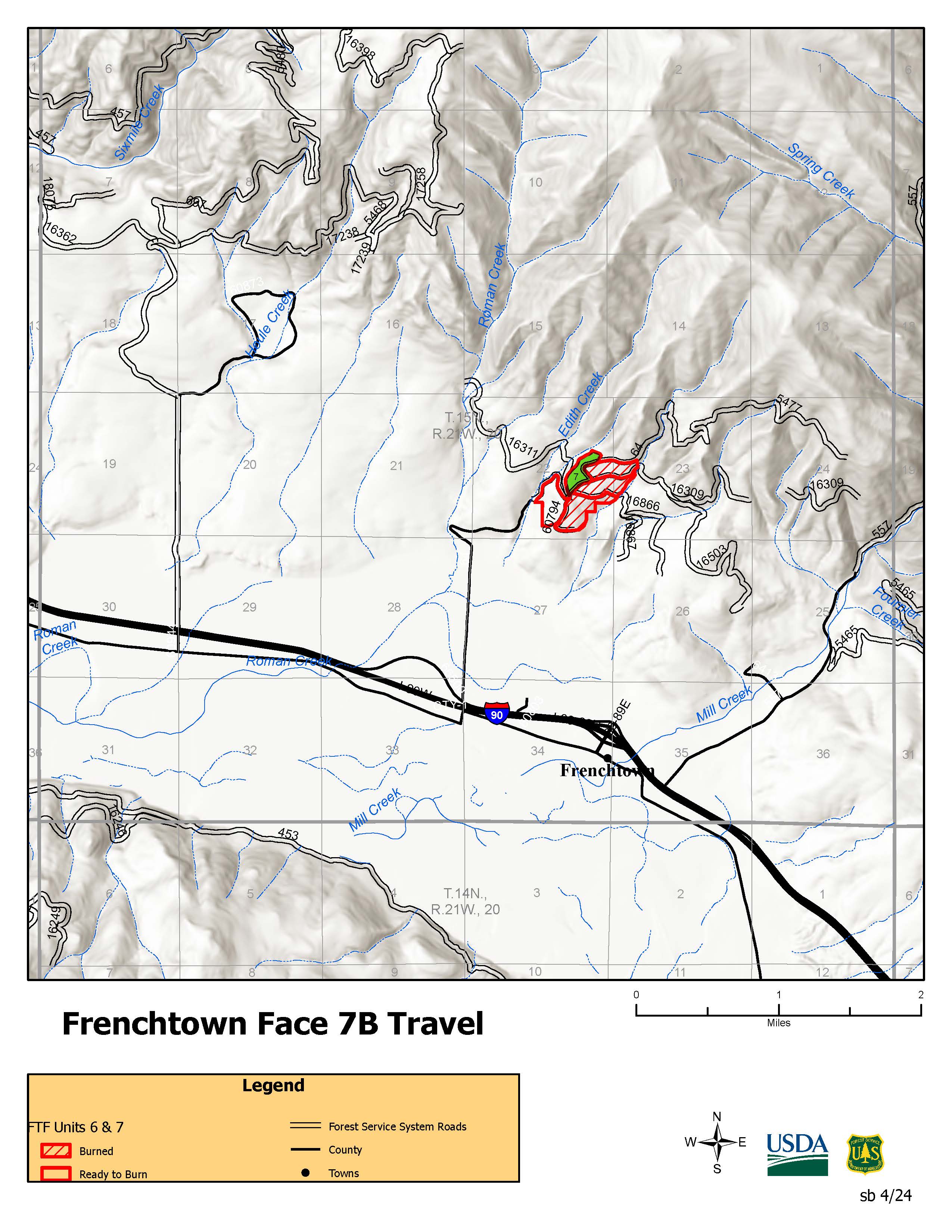 

						Frenchtown Face Map 
			