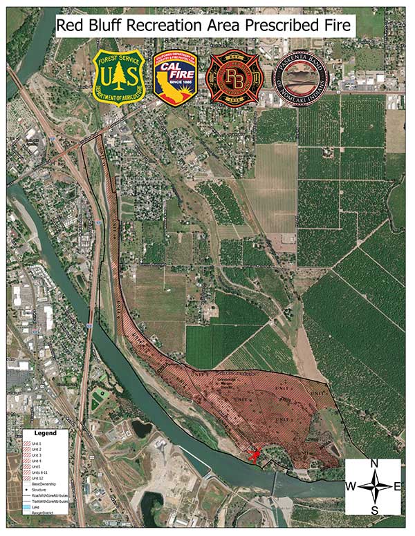 Grindstone Red Bluff Recreation Area RX Map