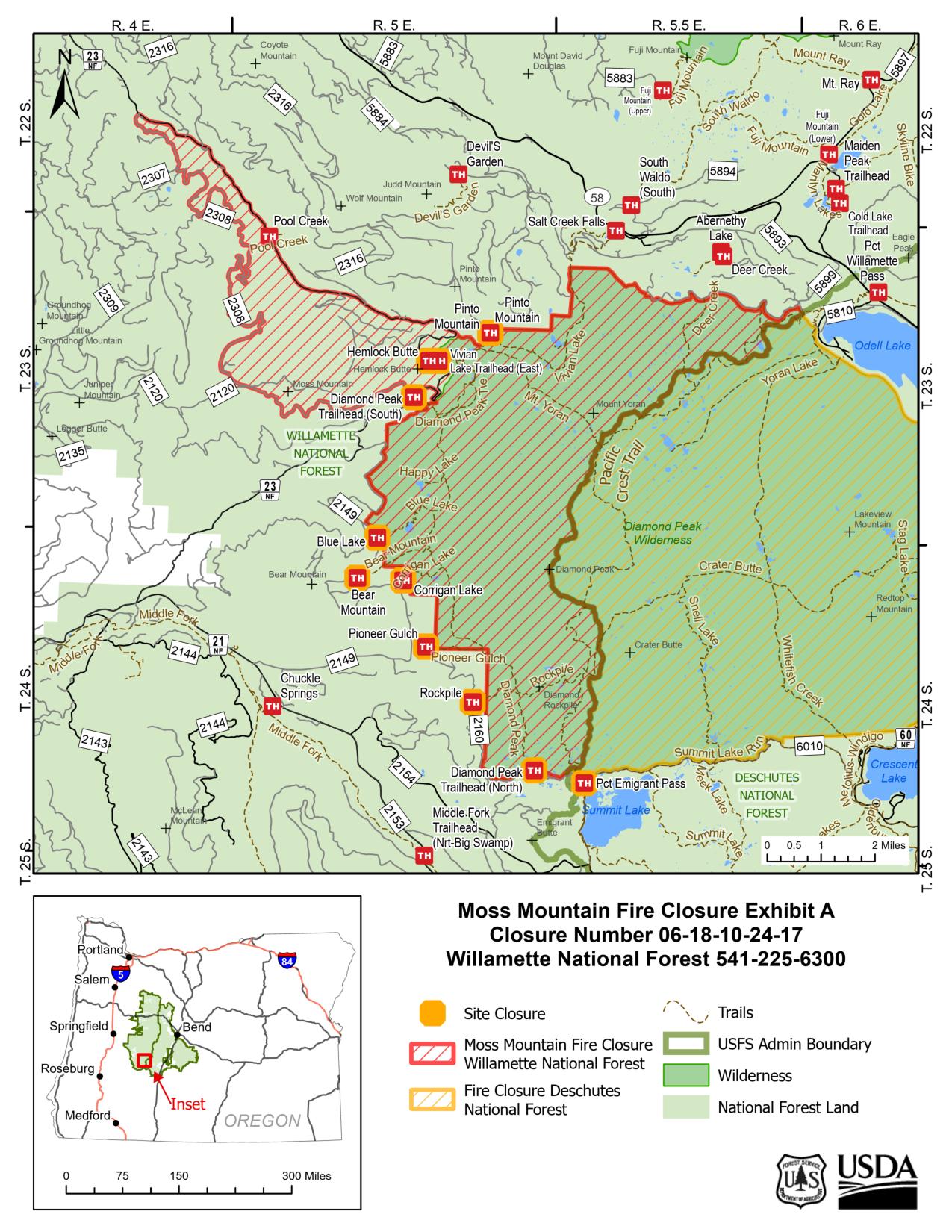 

						Moss Mountain Closure Order Map
			
