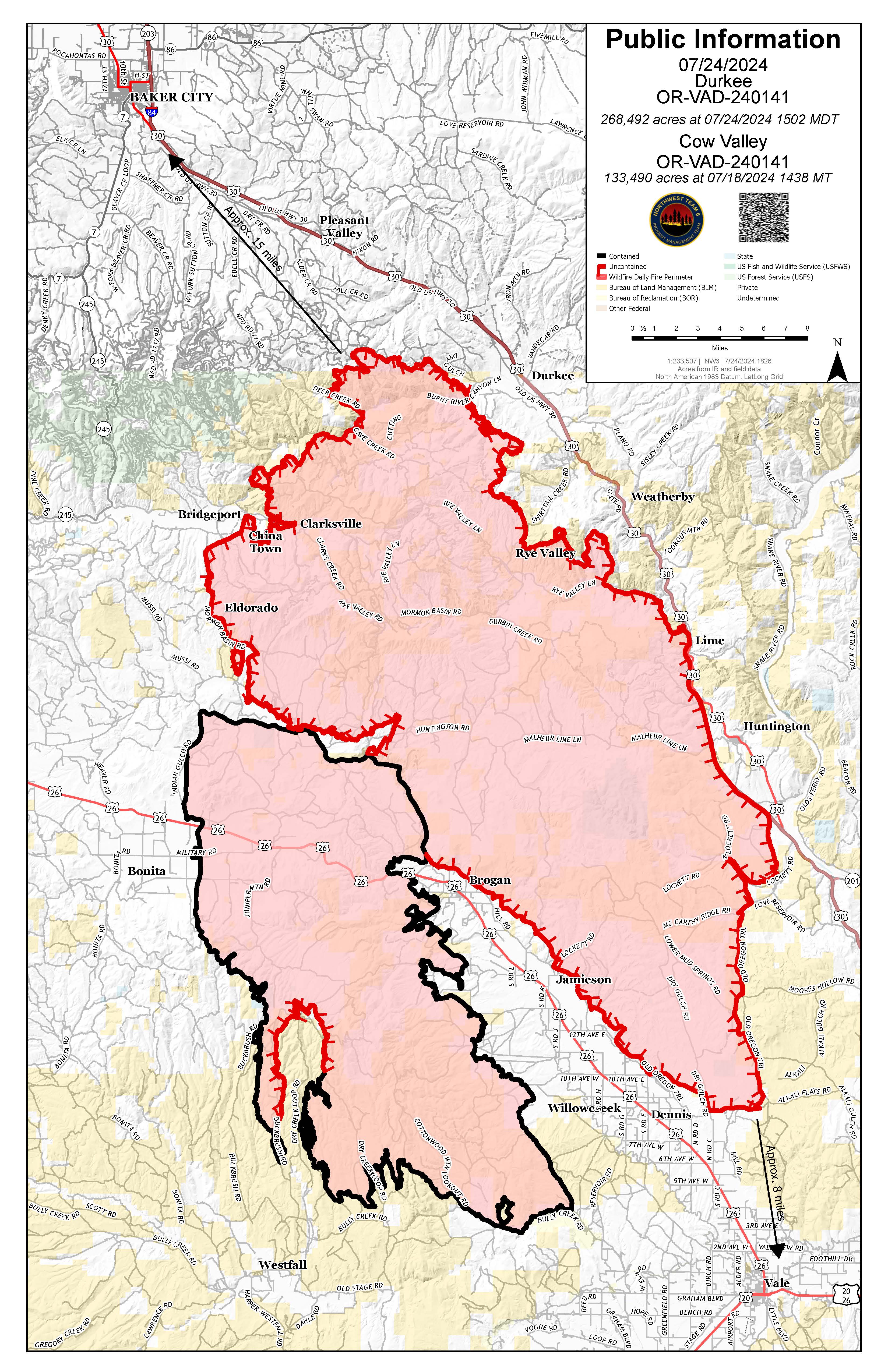 Public Information Map Evening July 24th