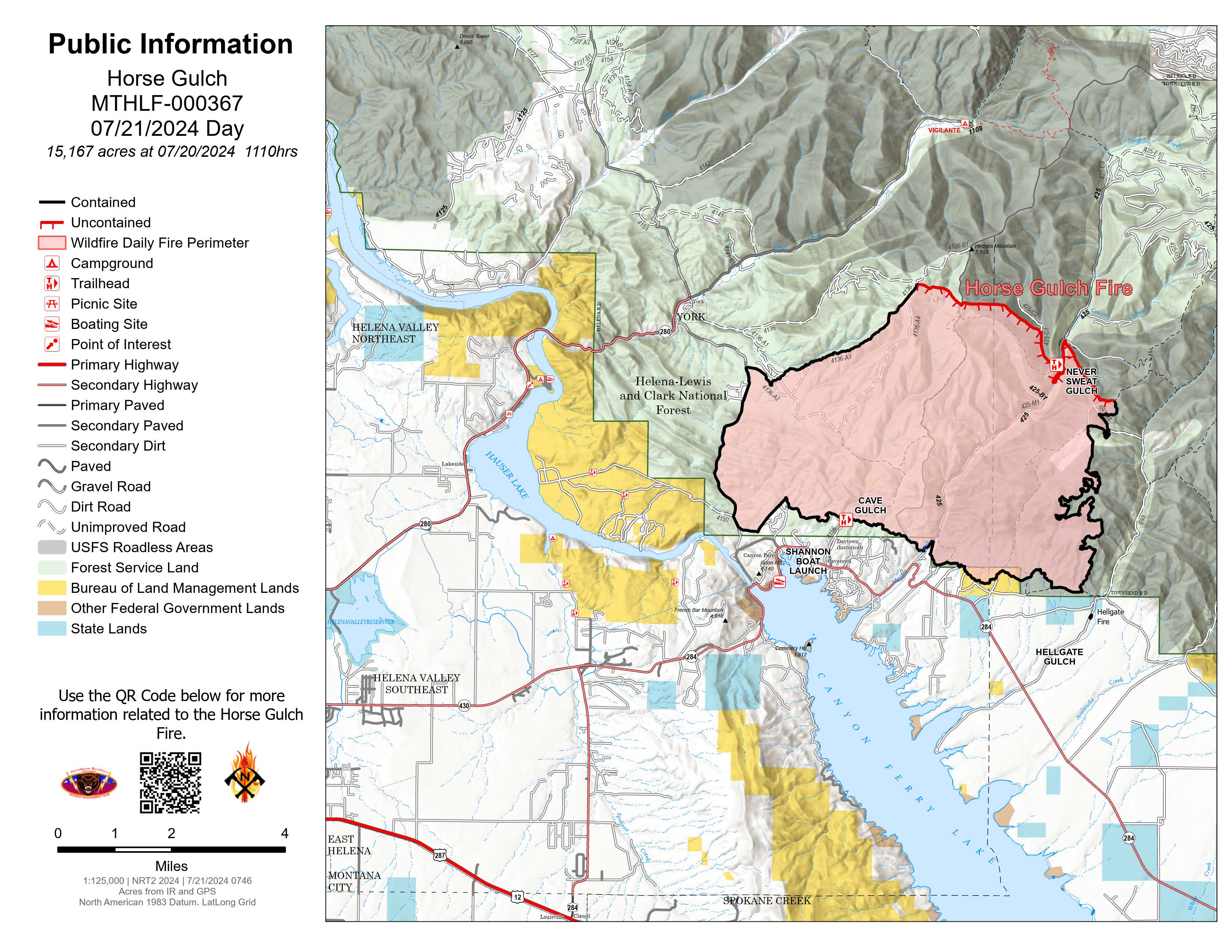 




Horse Gulch Fire Public Information Map July 21, 2024


