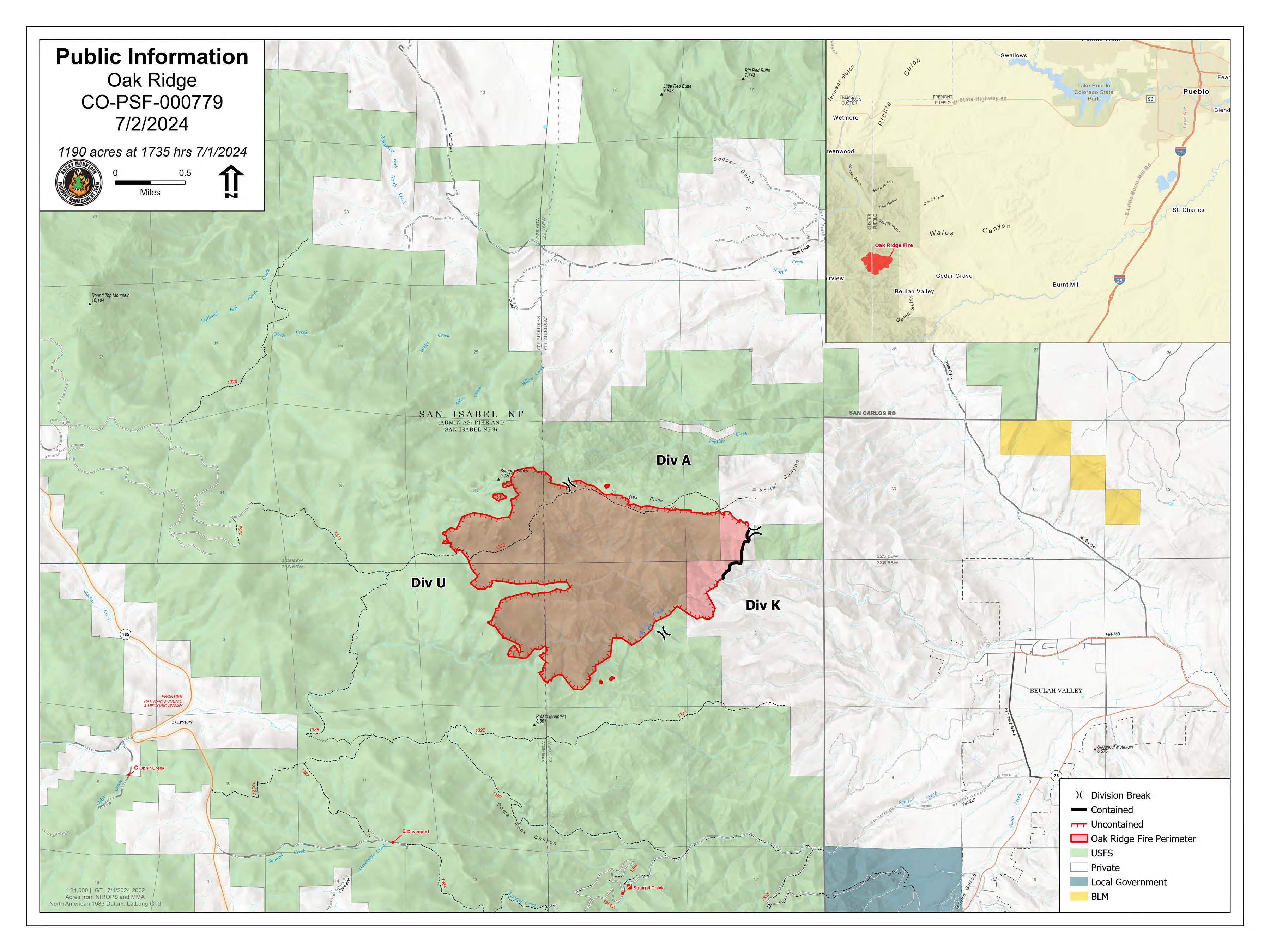 




Oak Ridge Fire Public Information Map - 


