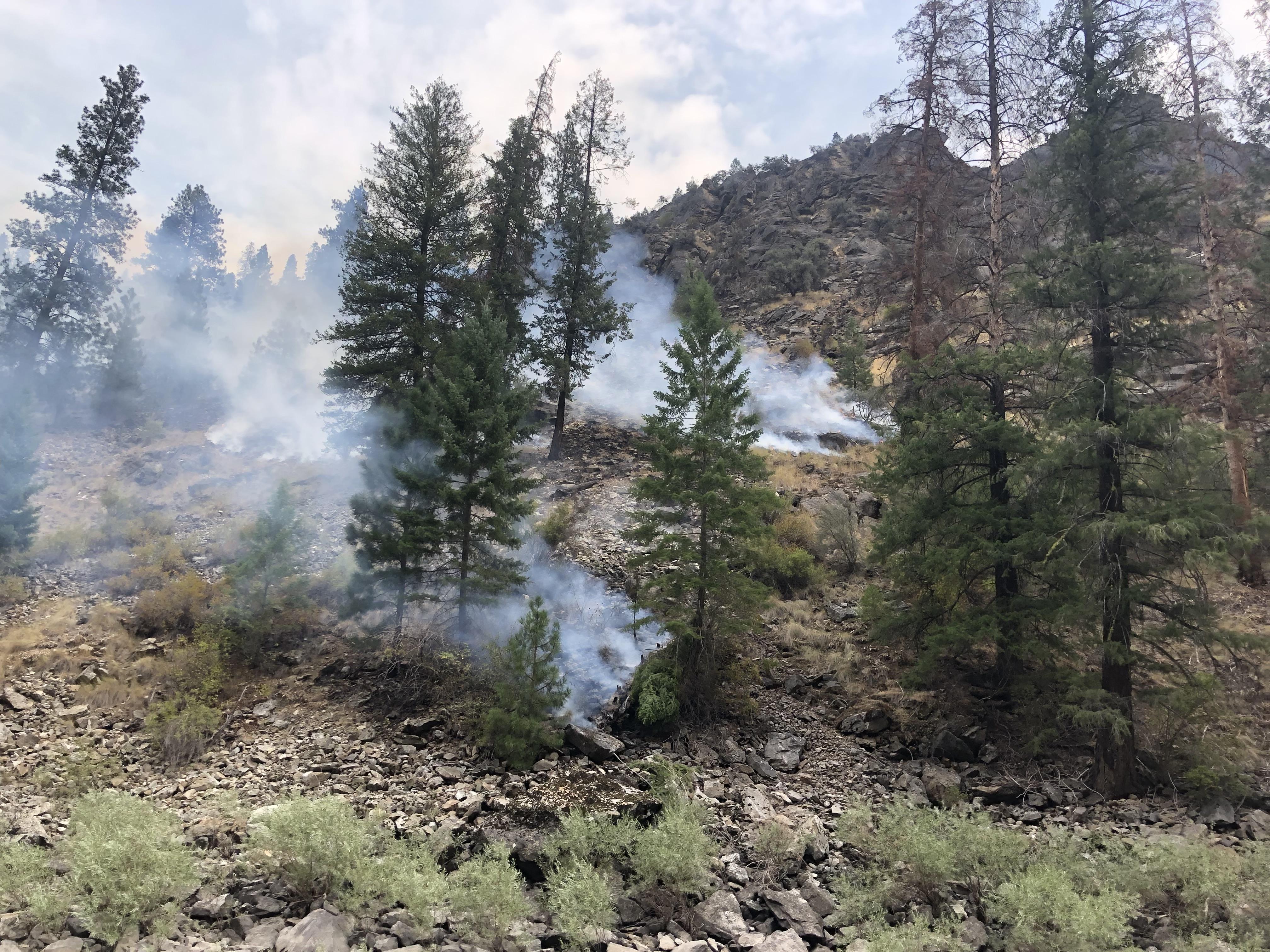 

						Elkhorn Ridge Fire - August 9, 2024 
			