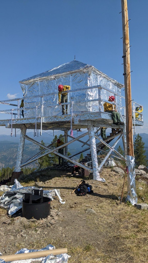 

						McCart Lookout on Johnson Fire
			