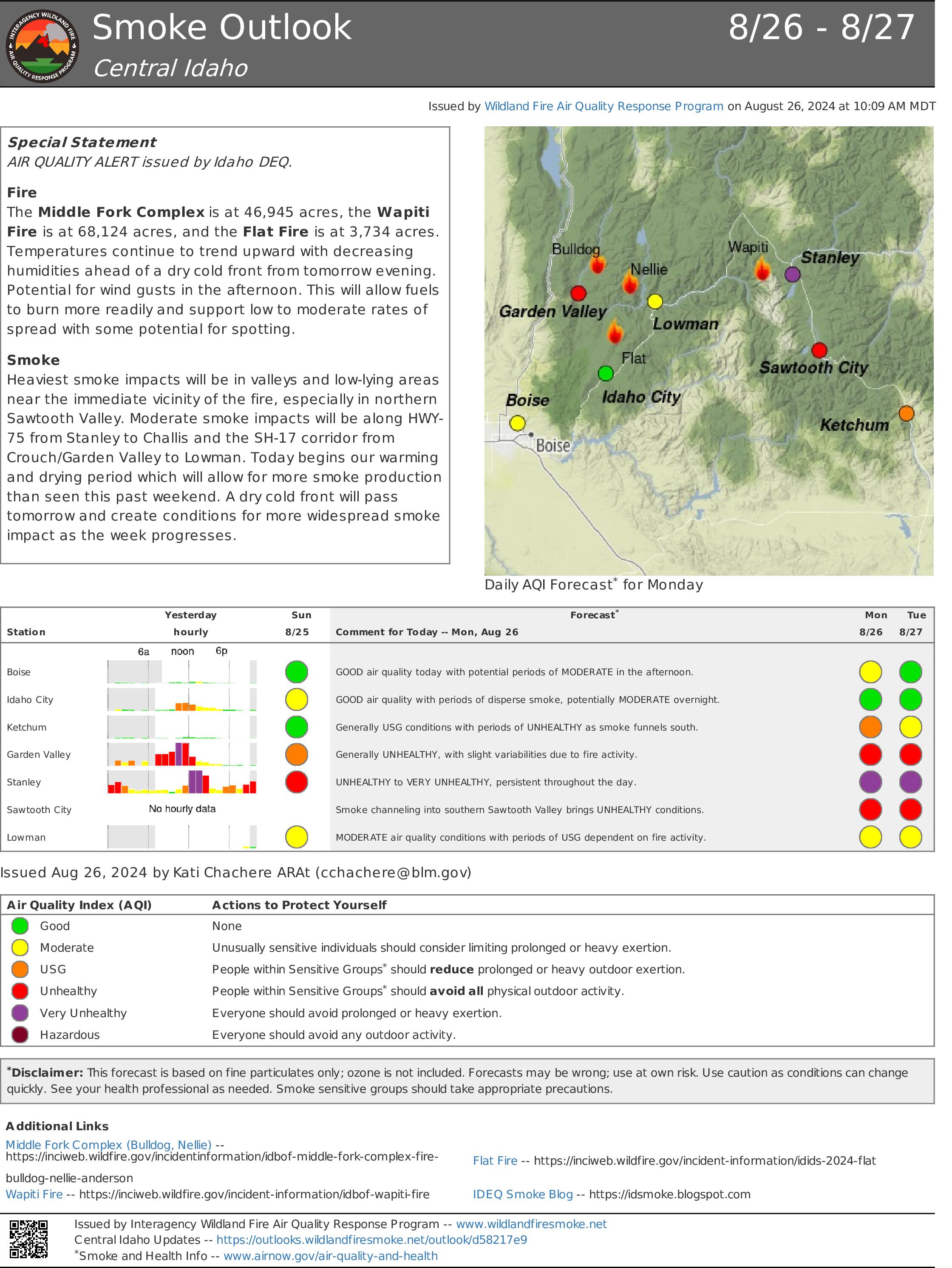 Idbof Wapiti Fire - | InciWeb