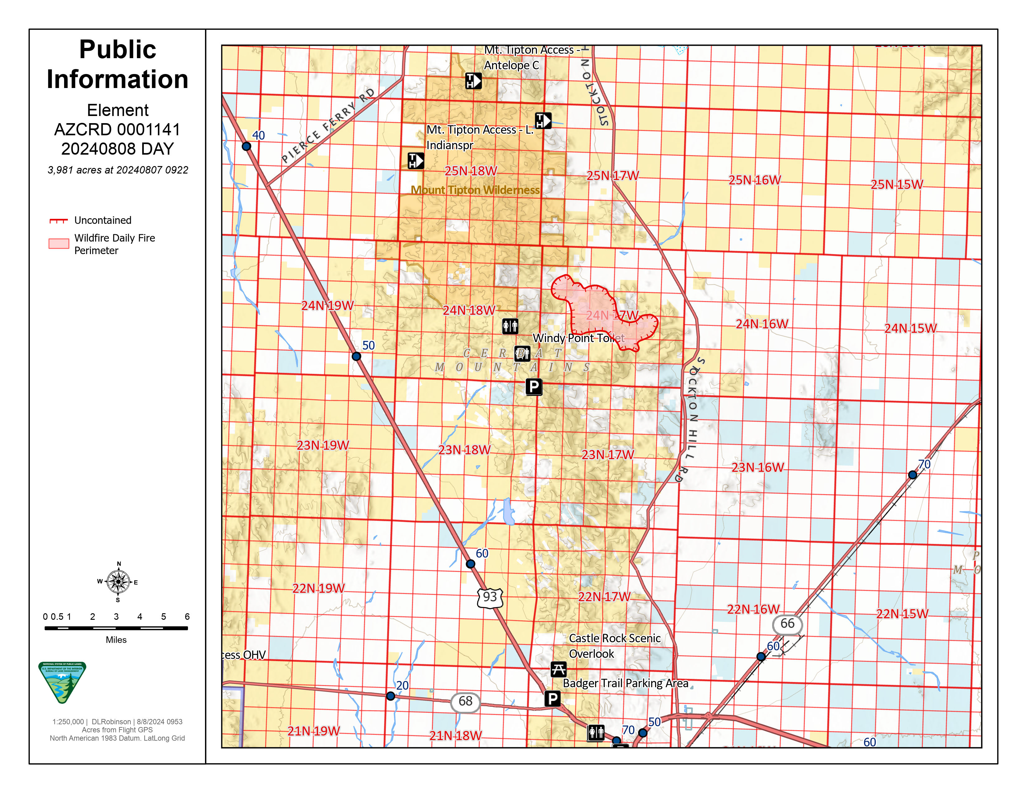 

						Element Fire Perimeter Map 08/08/2024
			