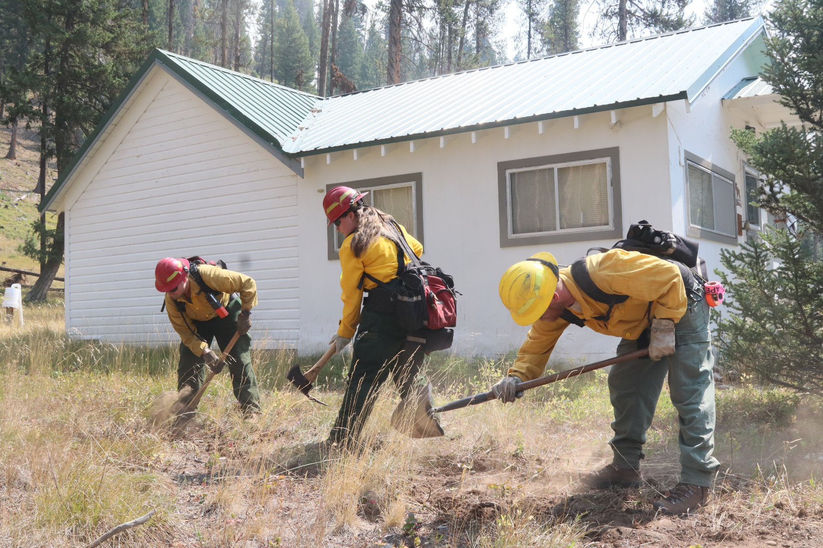 

						Defensible Space Work Around East Fork Road Homes
			