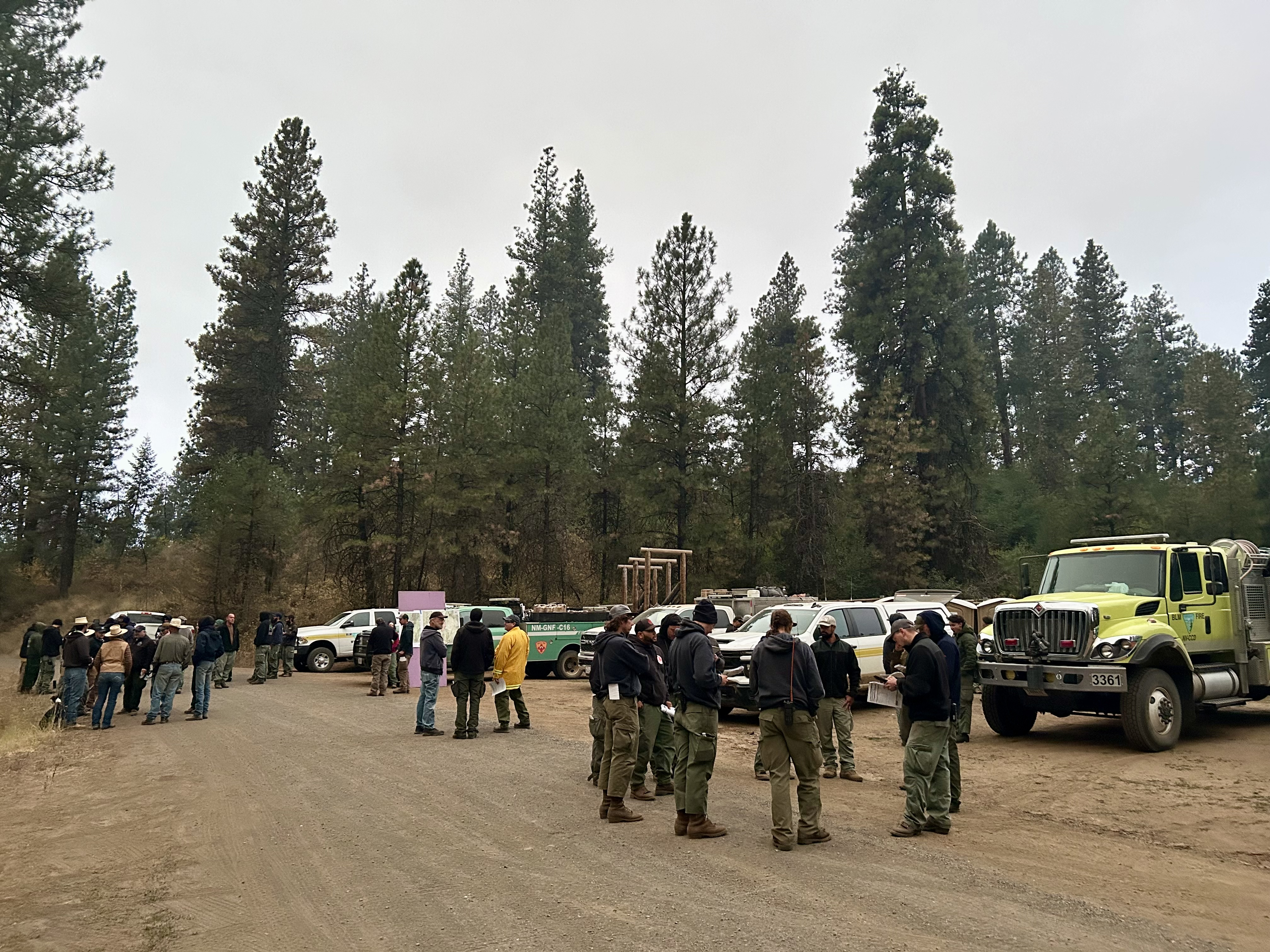 

						Lava Fire Personnel Morning Briefing 
			