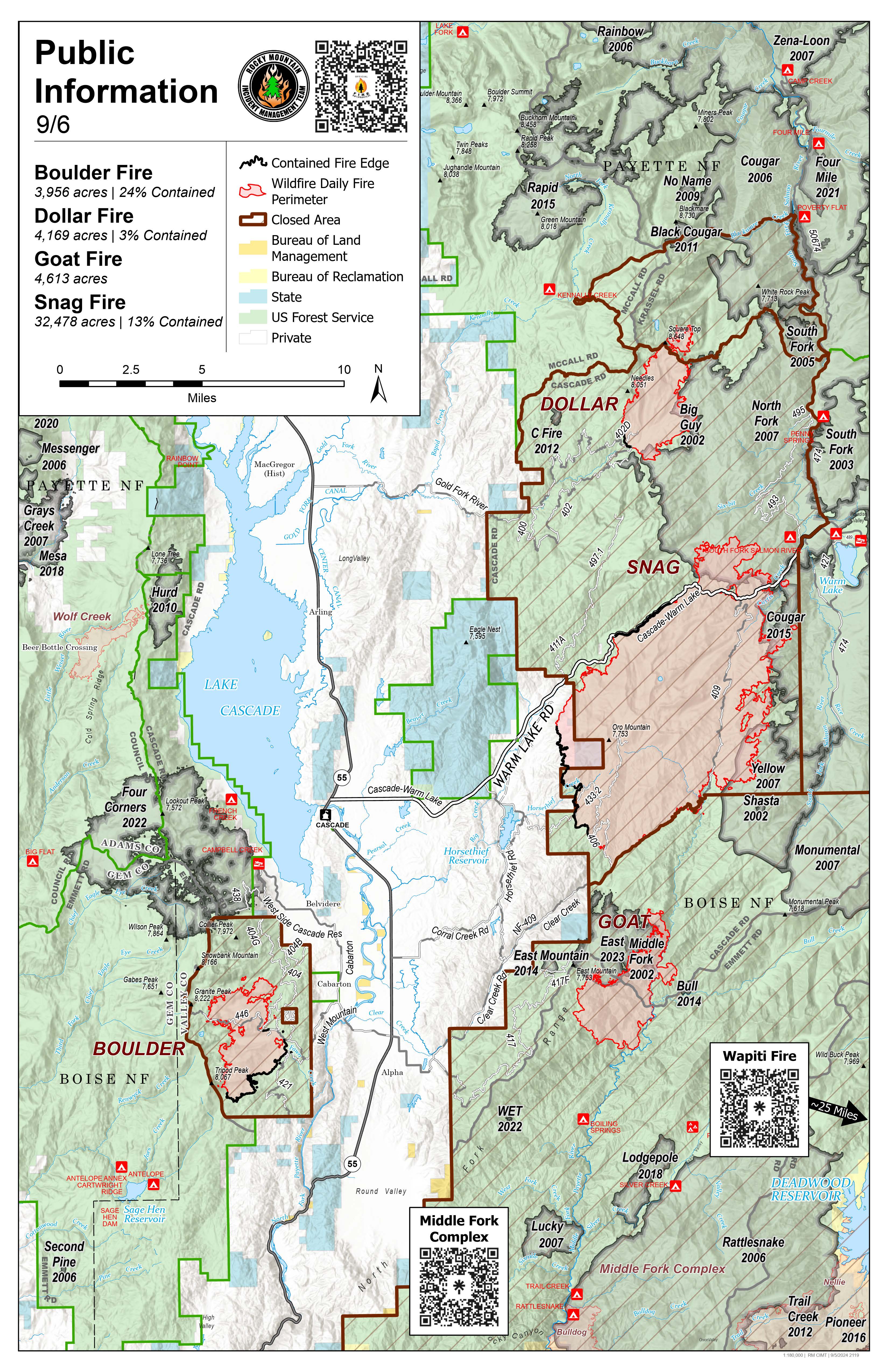 




West Mountain Fire Perimeter 


