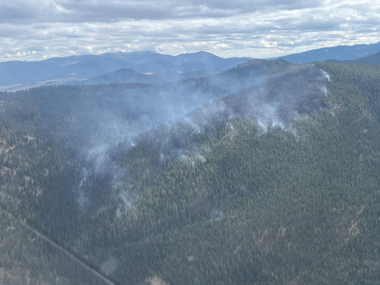 

						Black Eagle and Red Rock Fire
			