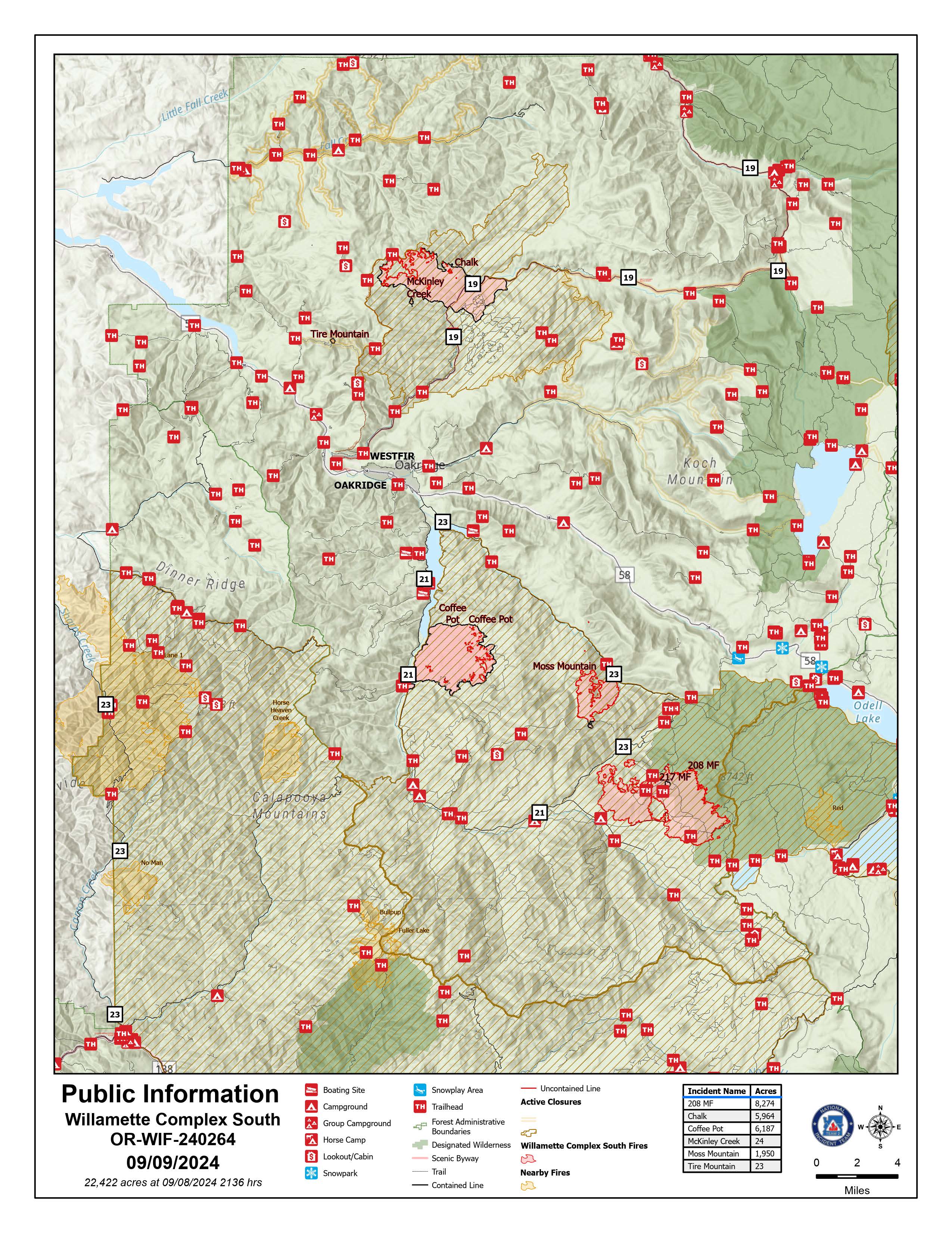 

						Map 9/9 Willamette Complex South 2024
			