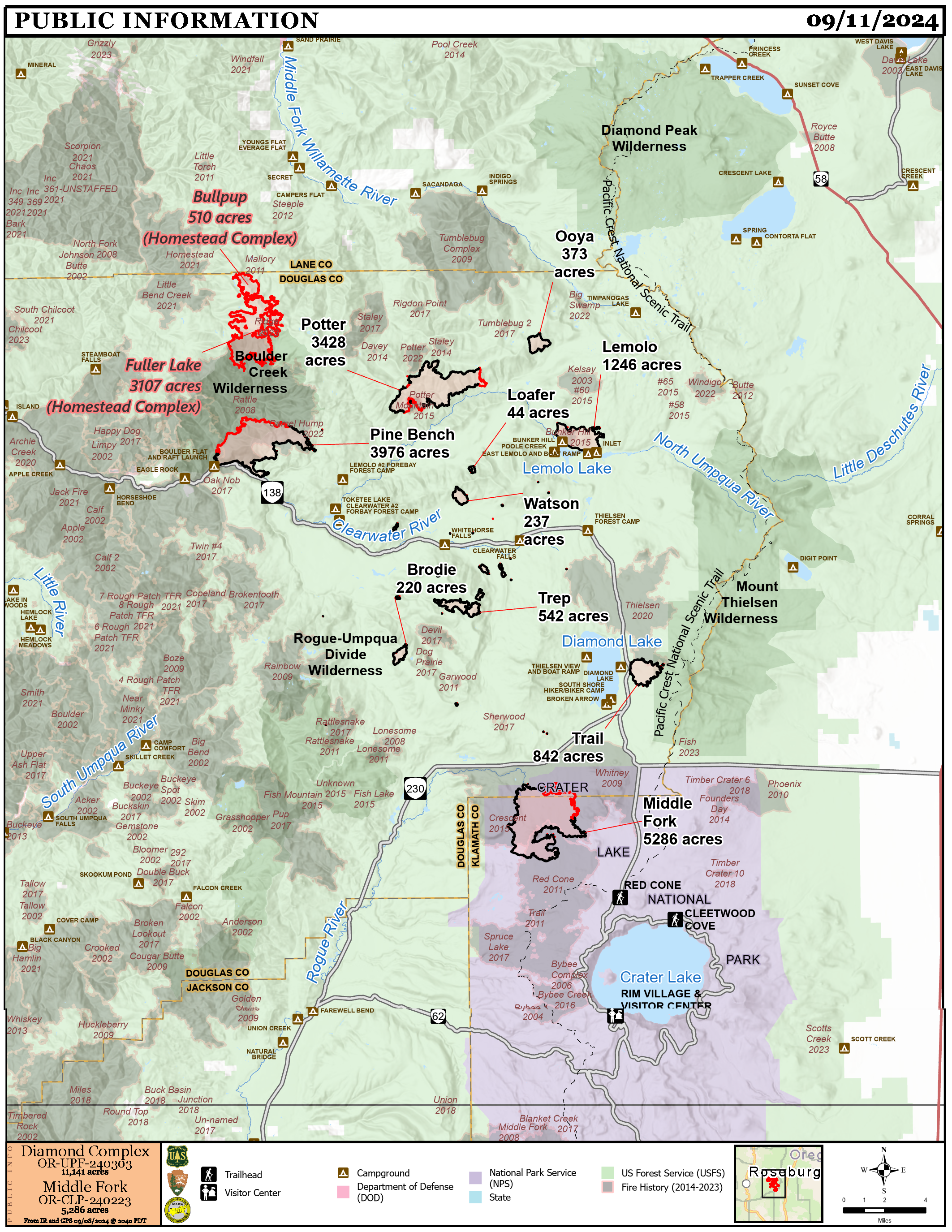 




Diamond Complex and Middle Fork Fire map for Sept 11, 2024


