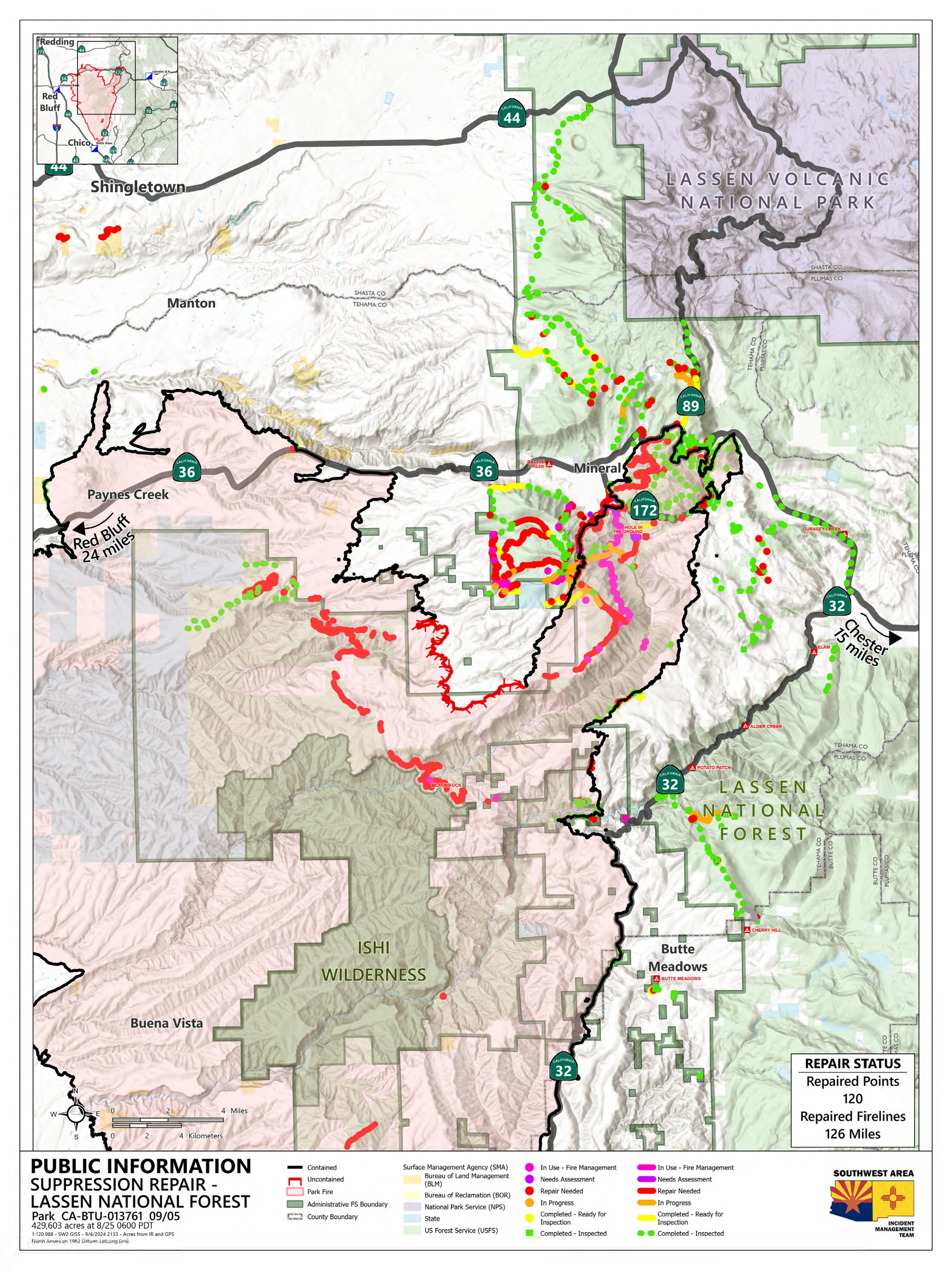 




Park Fire Public Information Map 09/5/2024


