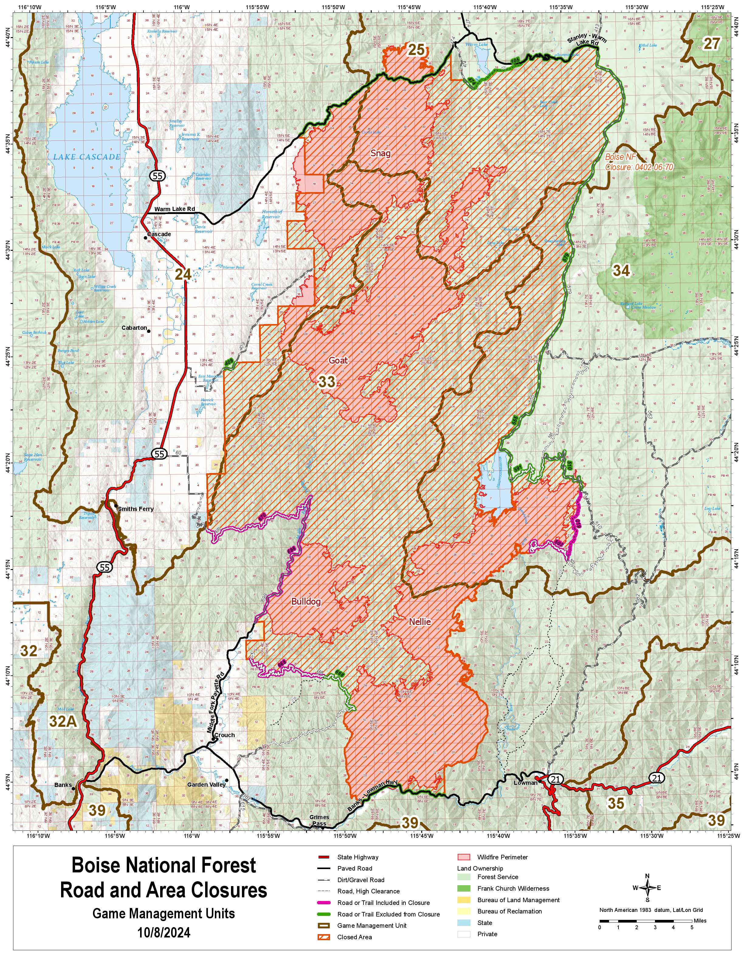 Point Fire Boise Fire Updates 2024 | The Yellow Pine Times