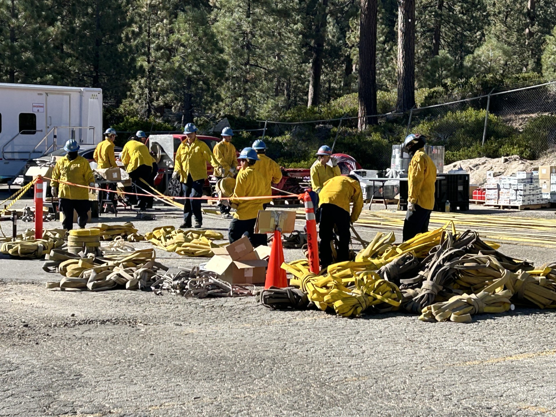 

						October 12, 2024 California Conservation Corps Rolling Backhauled Hose 
			