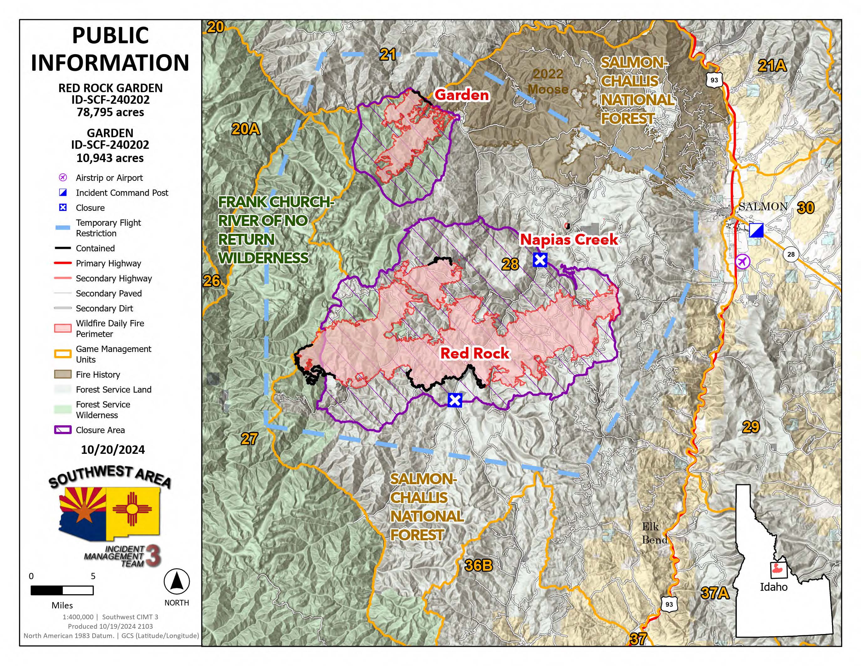 Rose Fire Map Fire Updates 2024 | The Yellow Pine Times
