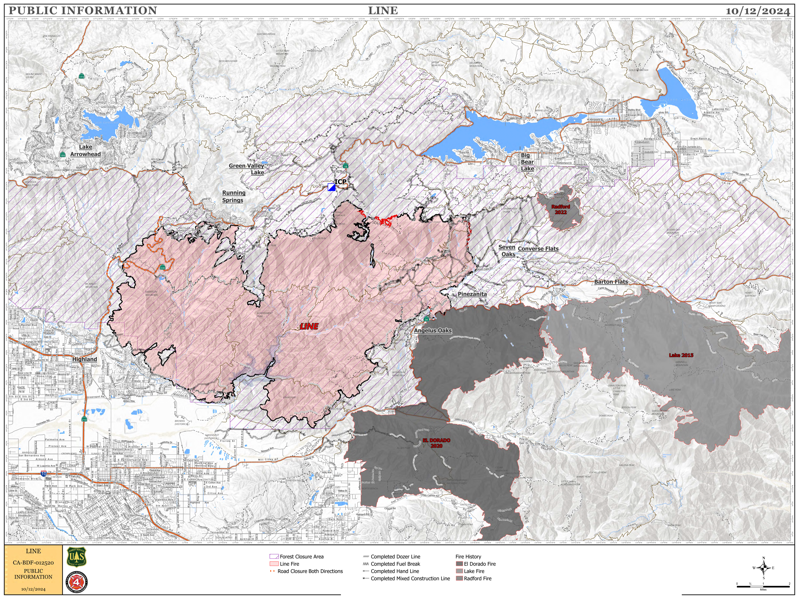 




Line Fire Public Information Map, October 12, 2024


