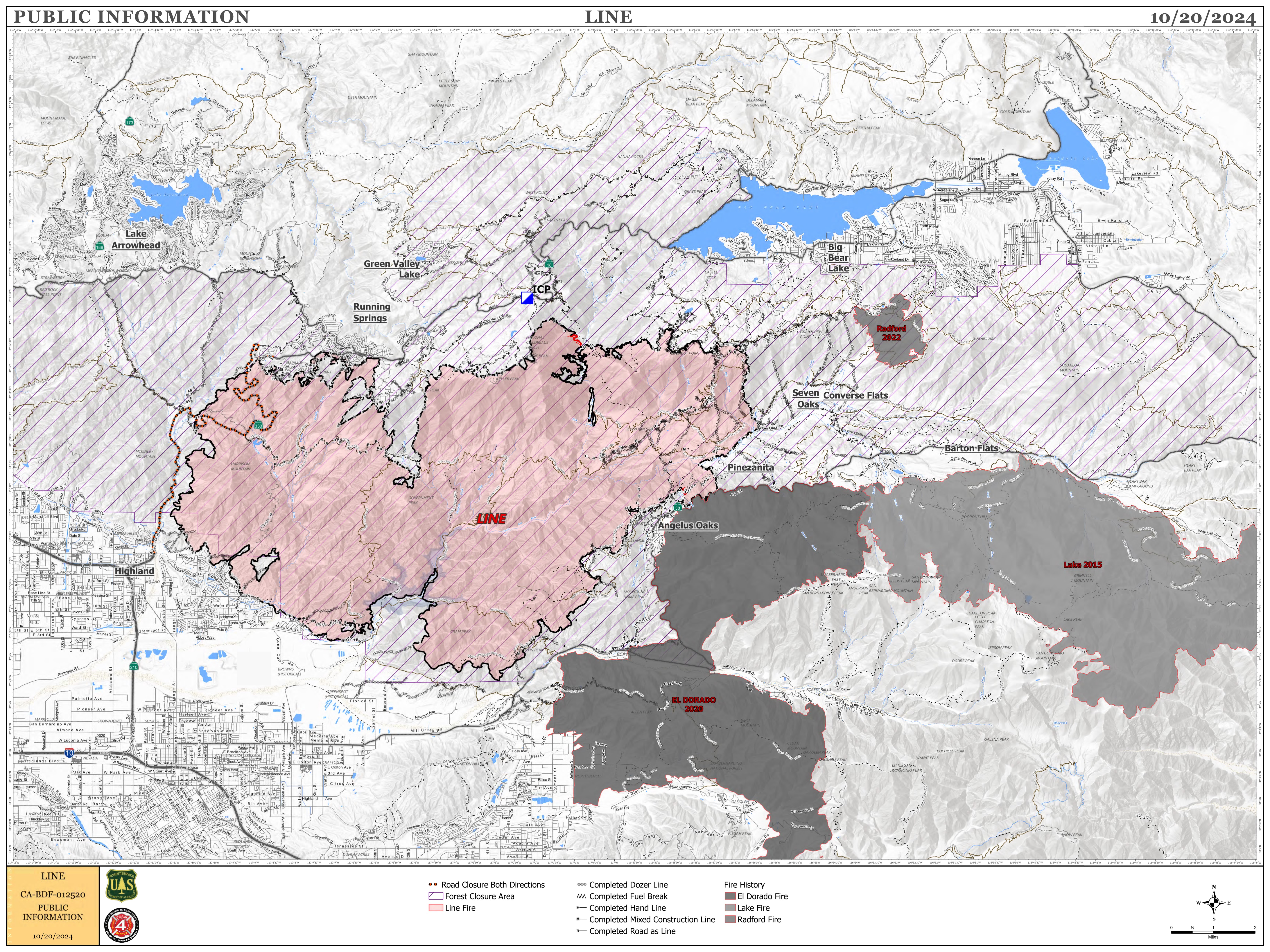 




Line Fire Public Information Map, October 20, 2024



