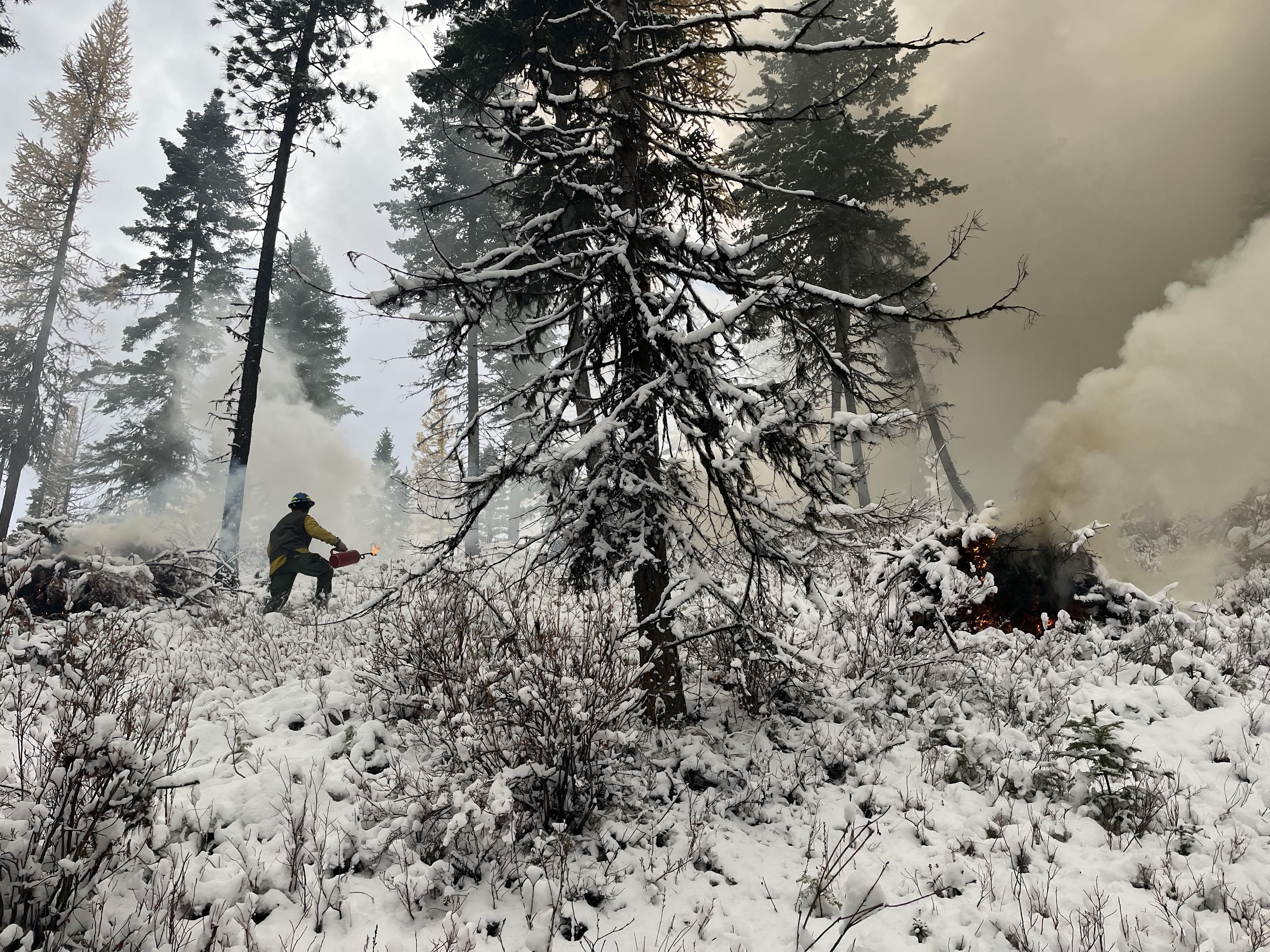 

						Granite Graves Pile Burn
			