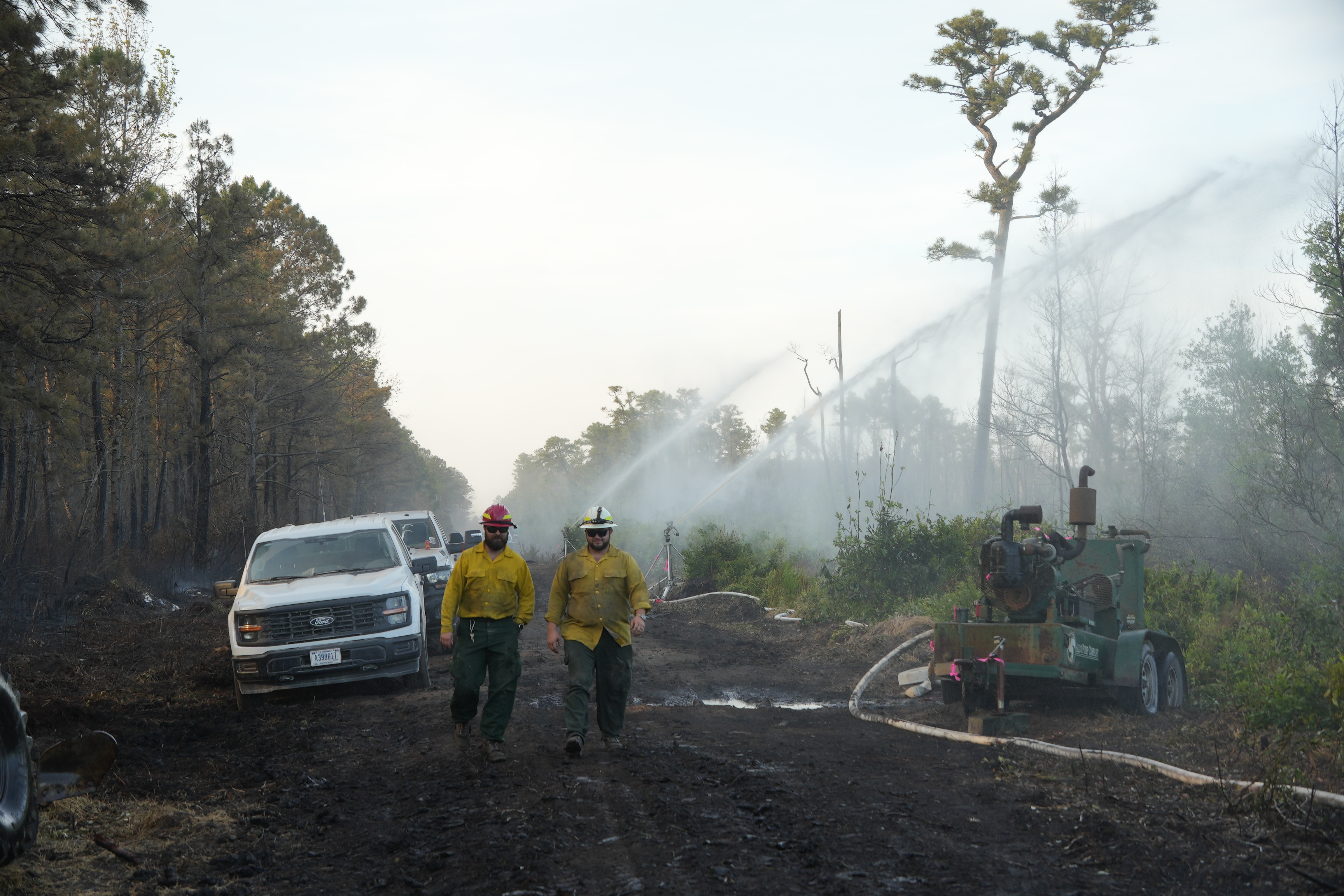 

						Black Swamp Fire containment lines 4/30
			