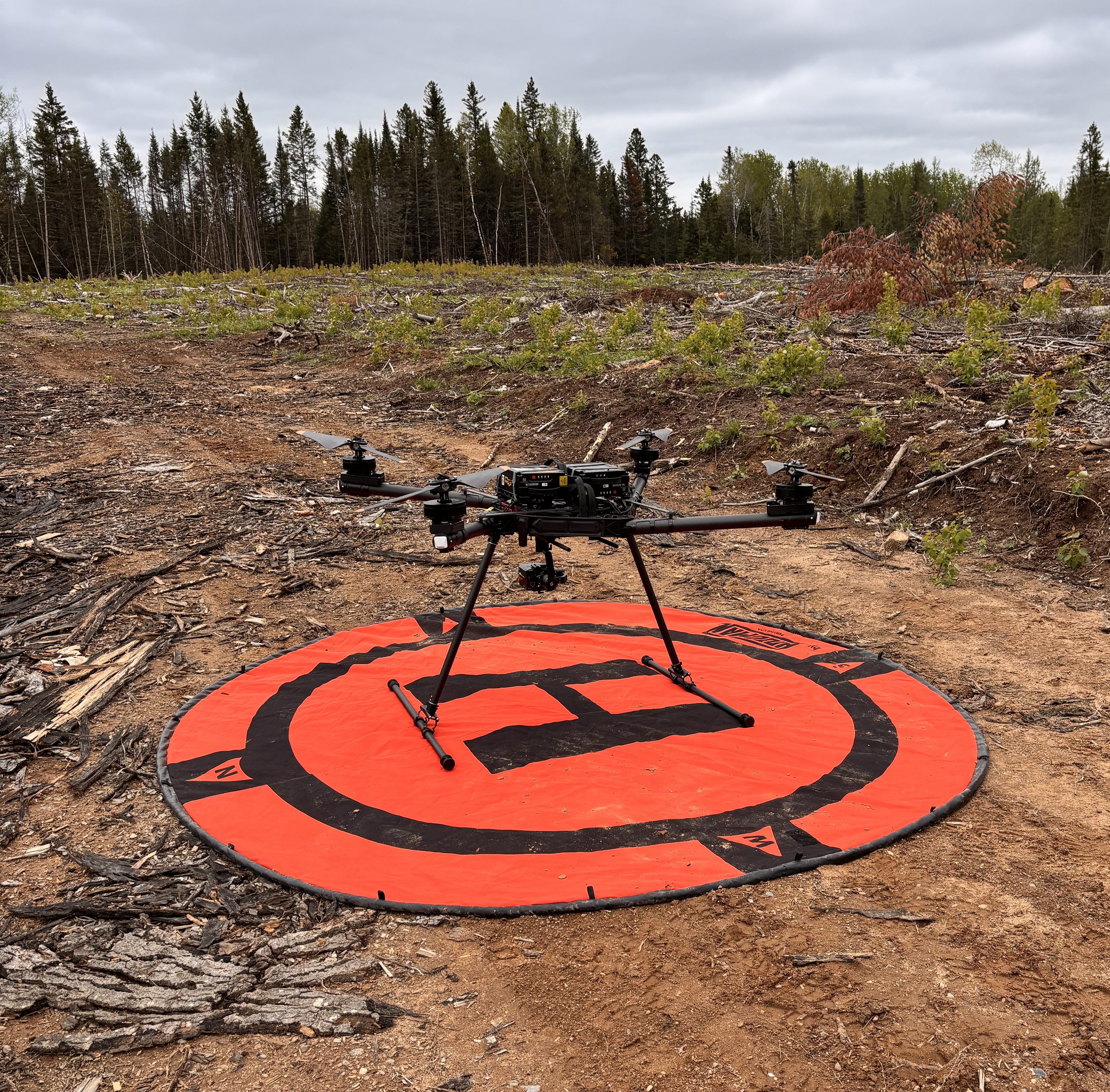 

						The UAS or Drone used on the Munger Shaw Fire
			