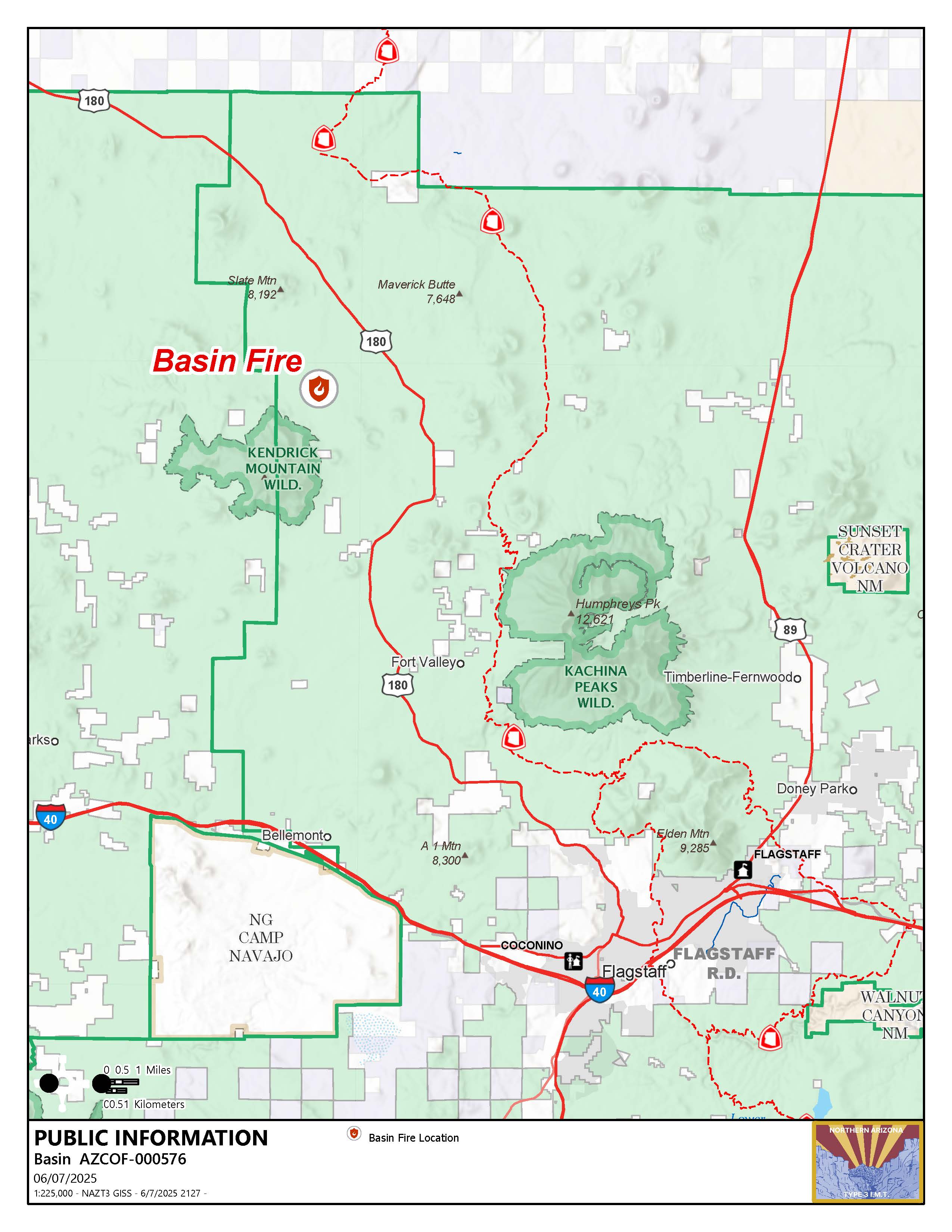 

						Basin Fire Map
			