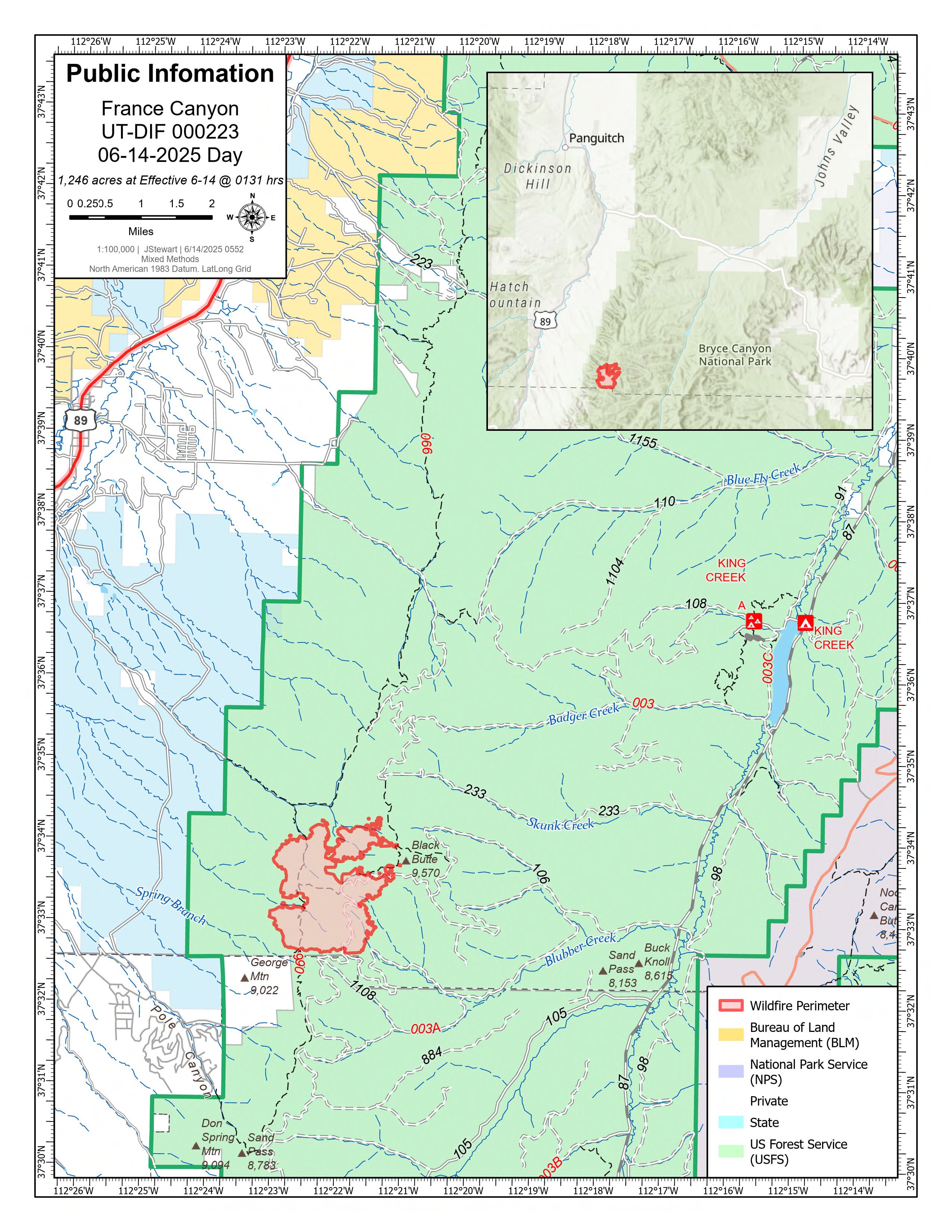 

						France Canyon fire perimeter
			