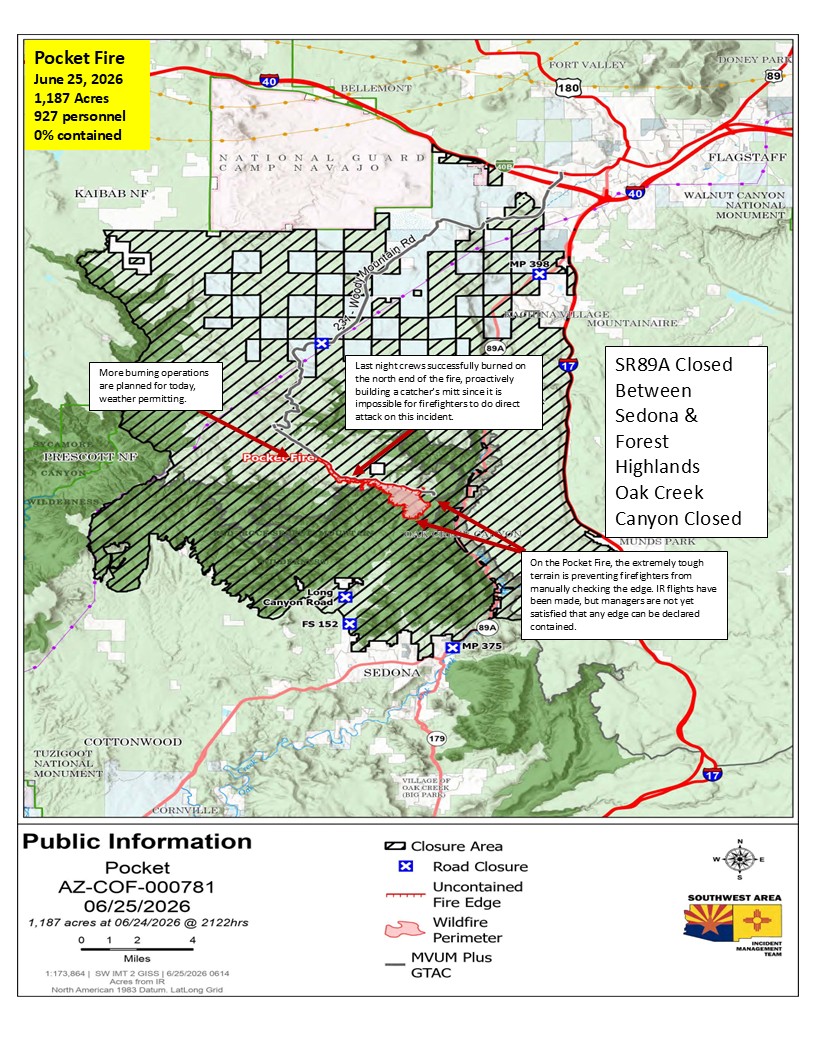 Pocket Fire Activity Map