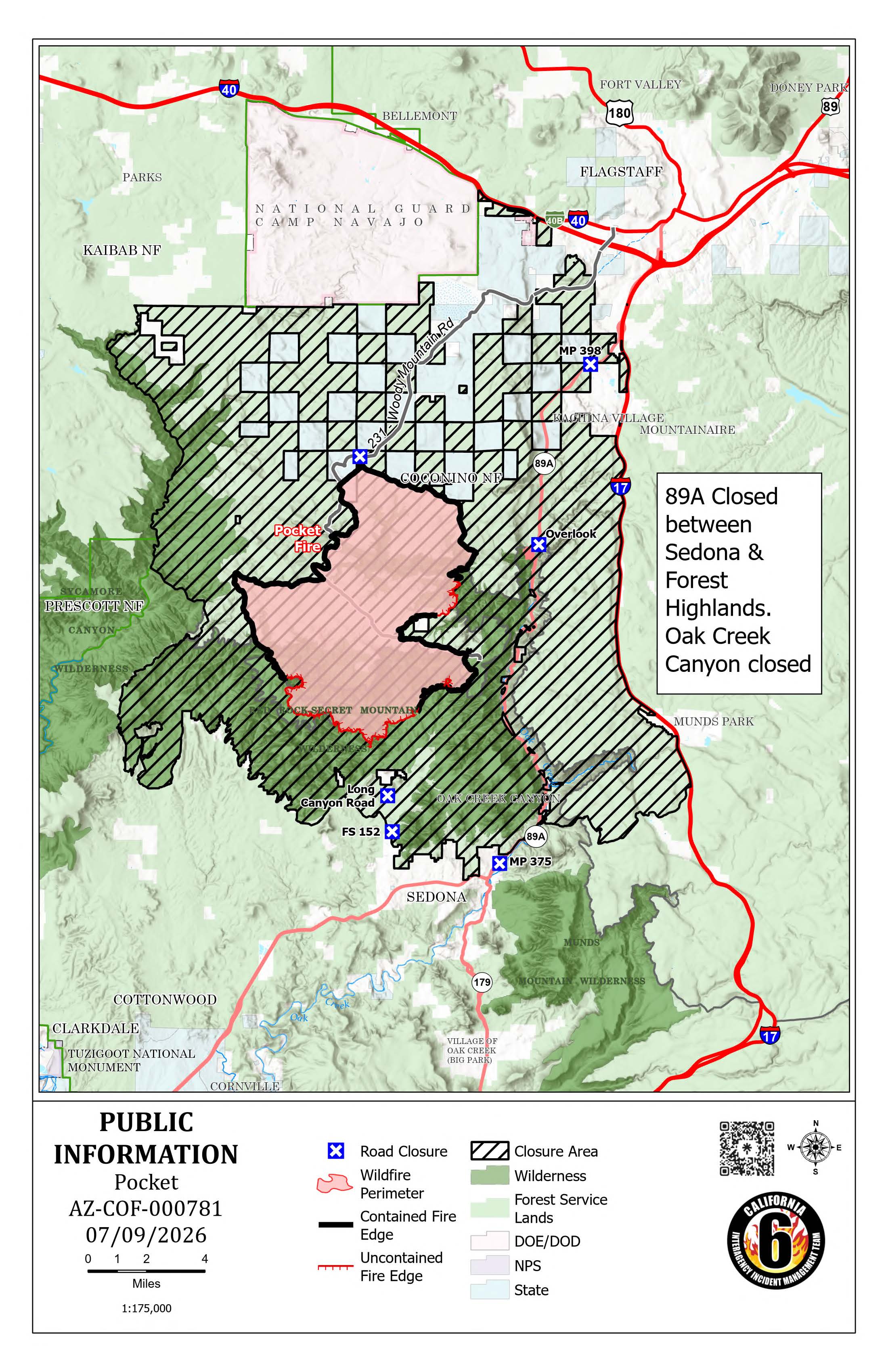Pocket Fire Incident Map 07-09-2026