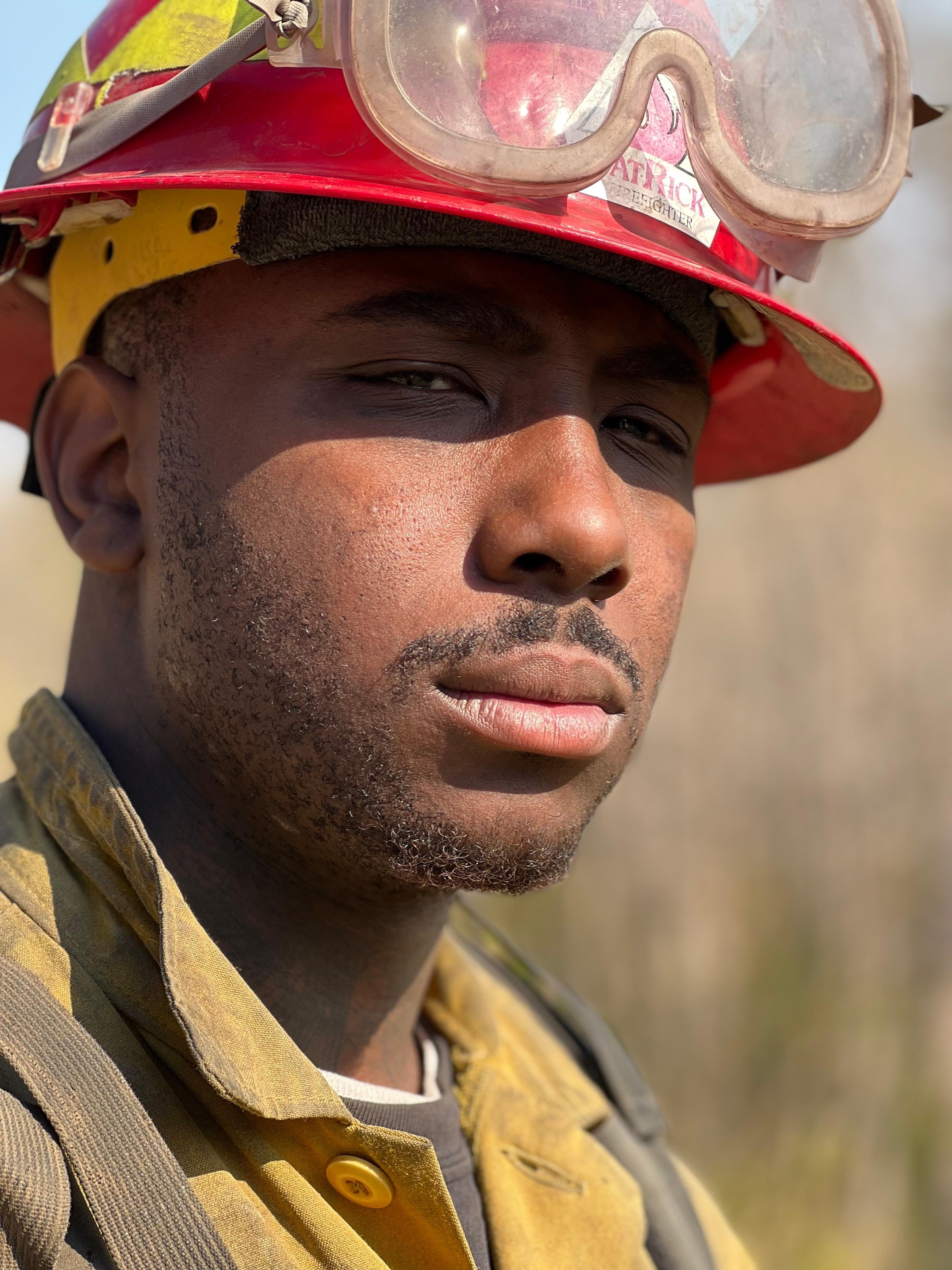 JP Mitchell is a firefighter with a Type 2 Initial Attack crew.