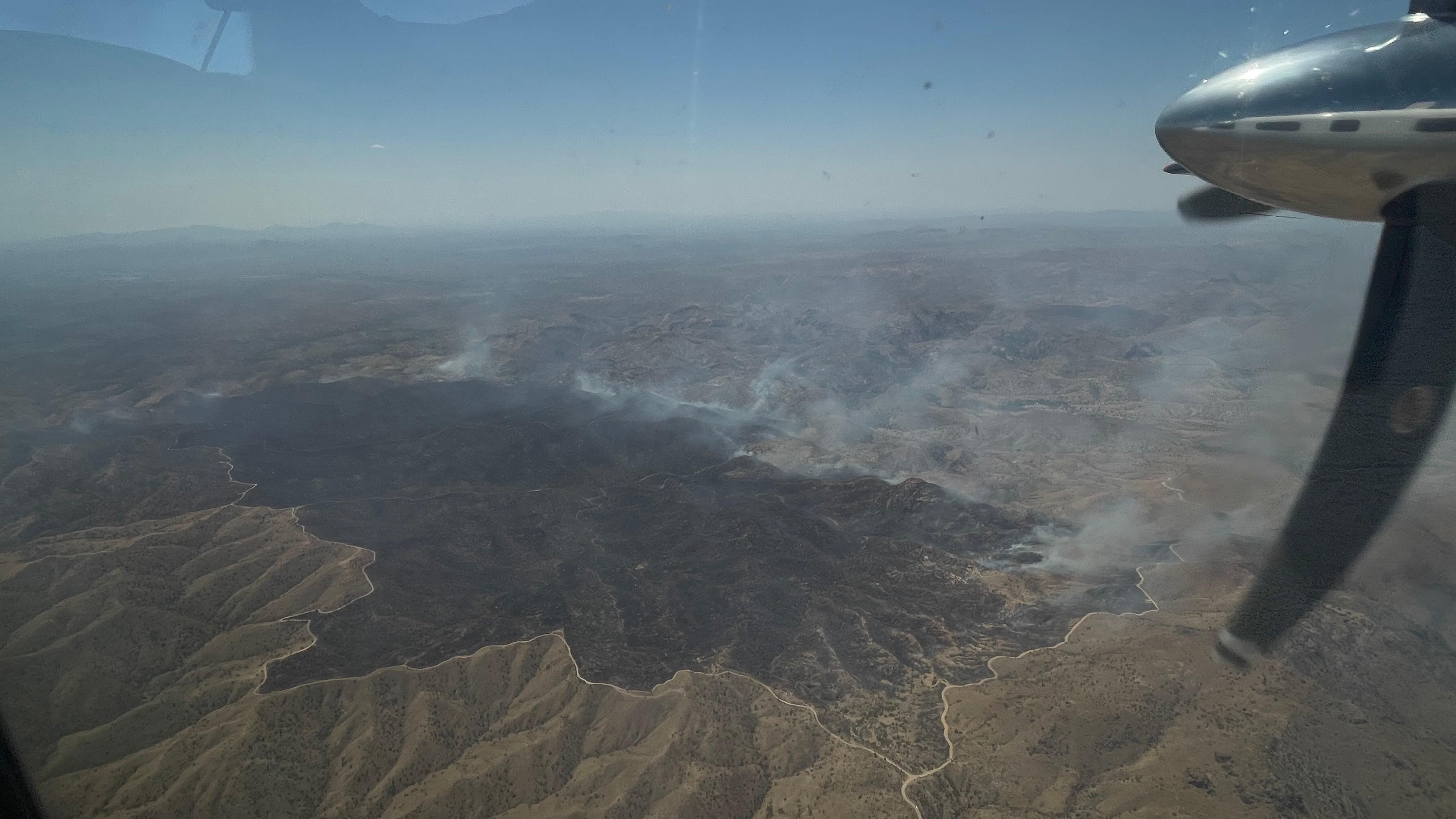 Photo from the Tonto Canyon Fire 6/13
