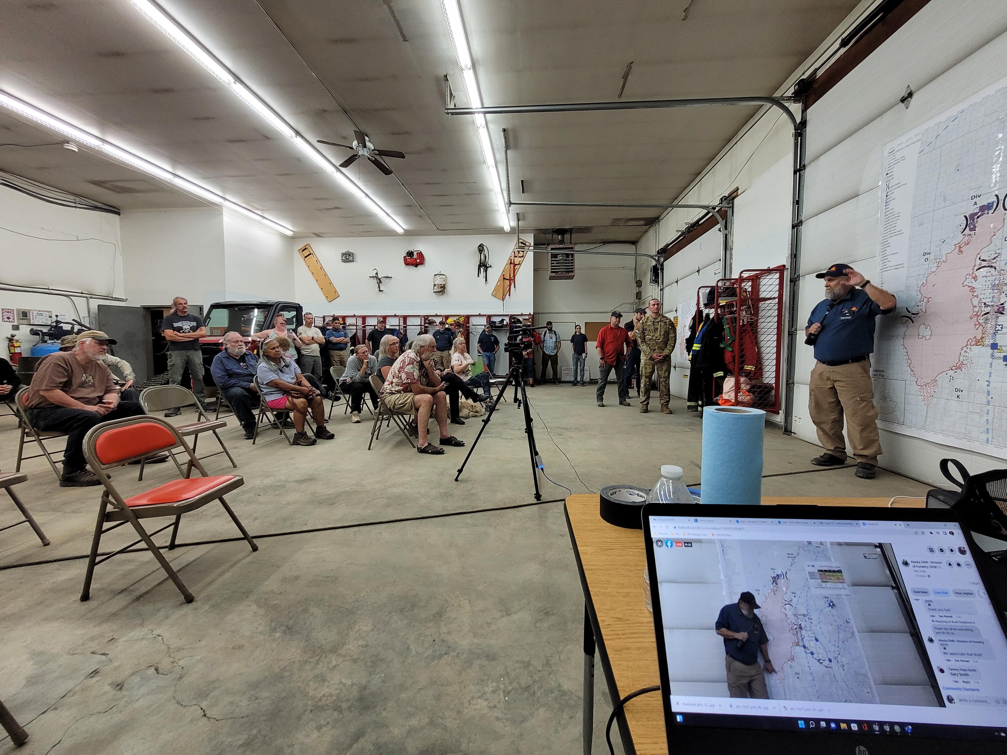 July 2nd Community Meeting at Anderson Fire Hall