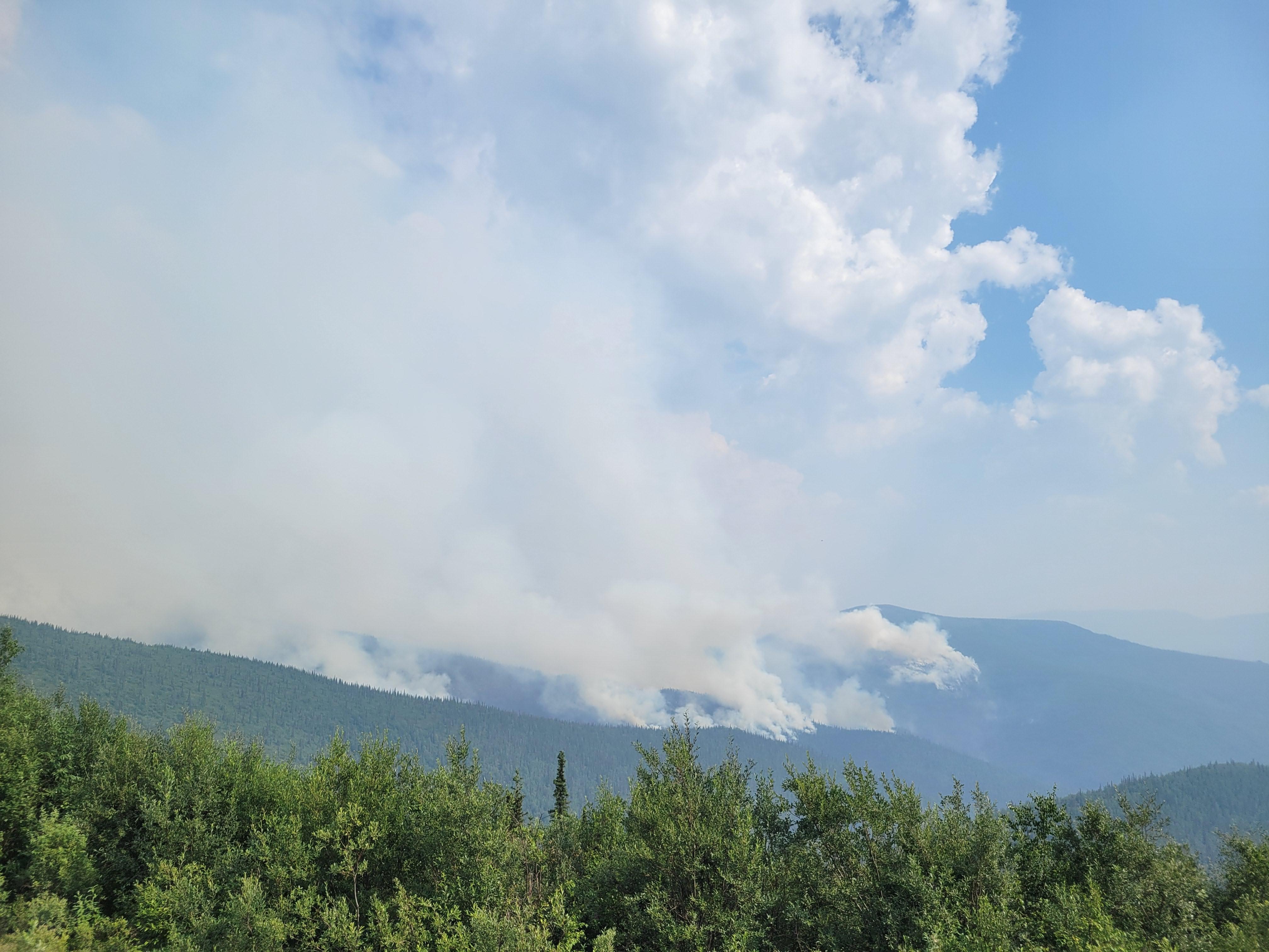 Central Creek Fire July 7, 2022