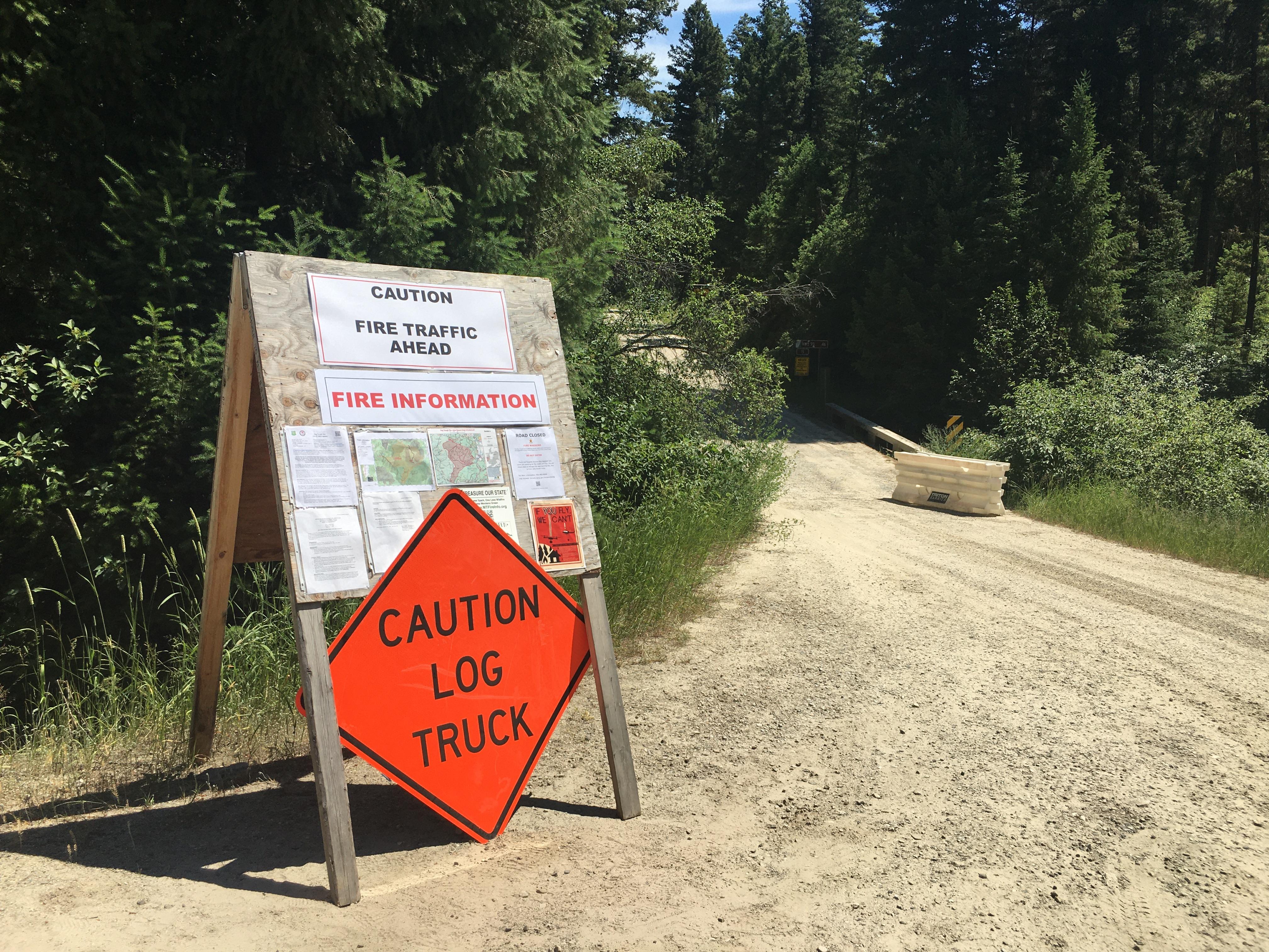 A 5 mile stretch of Skalkaho-Rye Road (FS 75 Road) is closed from its junction with Skalkaho Highway (HWY 38) to Skalkaho Creek Trail #503. Skalkaho Highway is currently open.