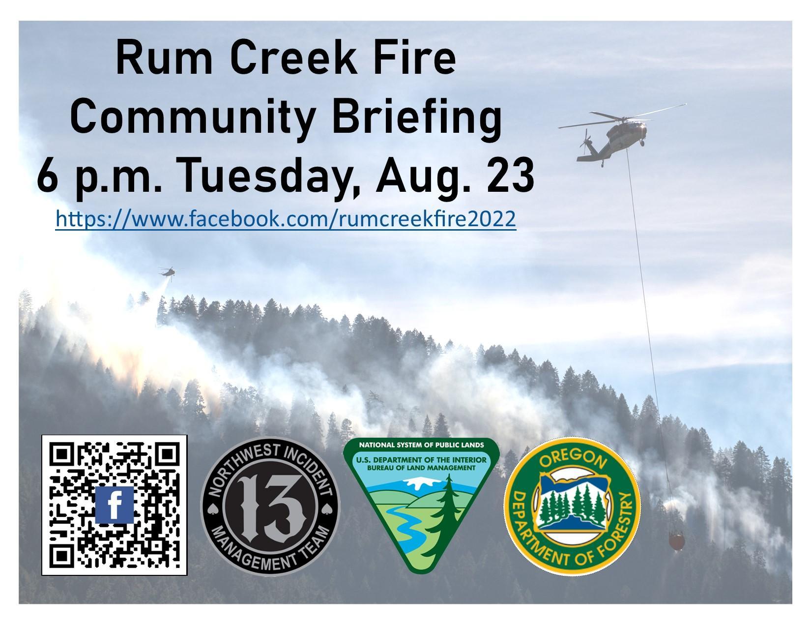 Rum Creek Fire Community meeting