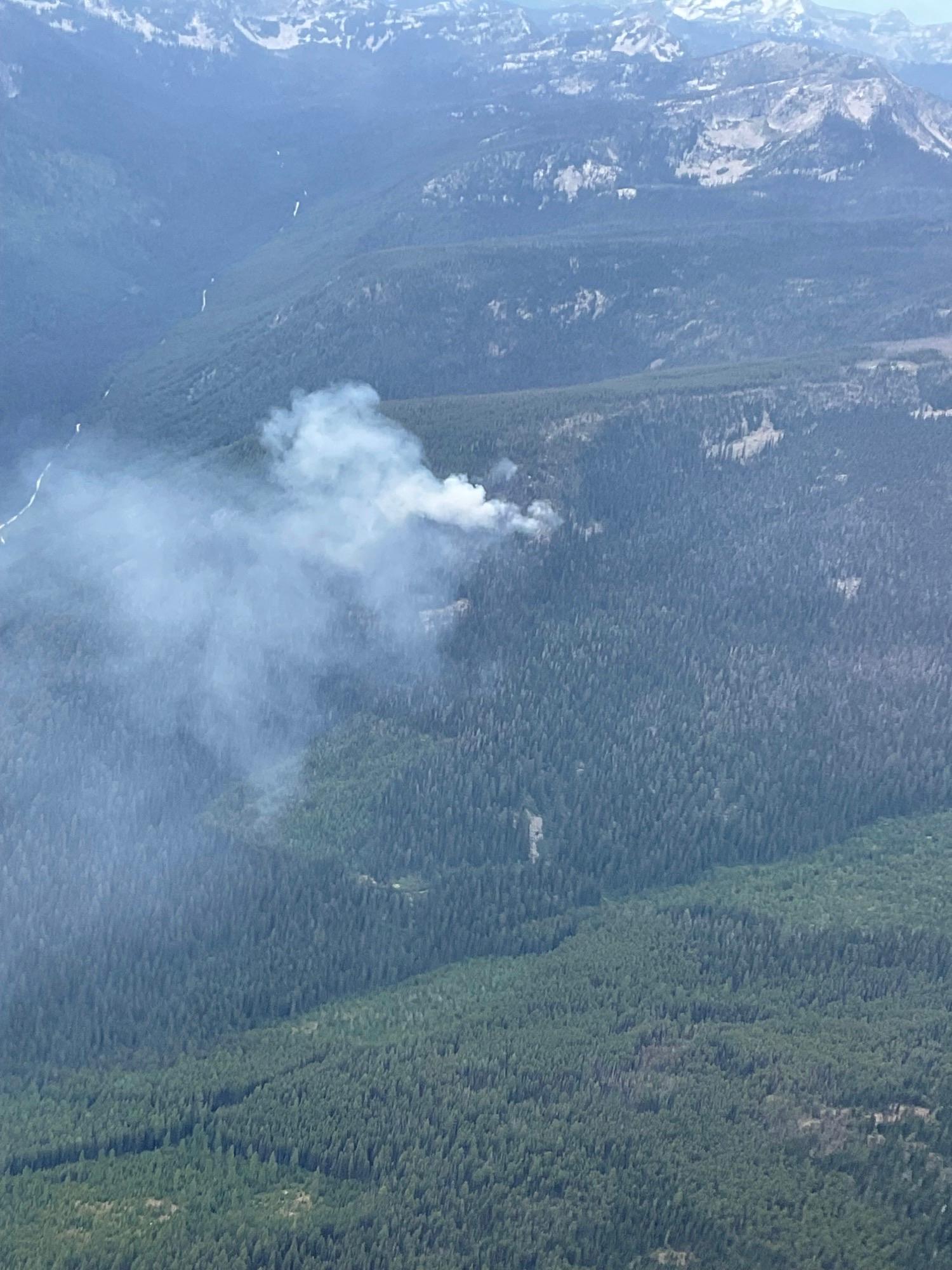 August 22, 2022 Trout Fire Recon Flight