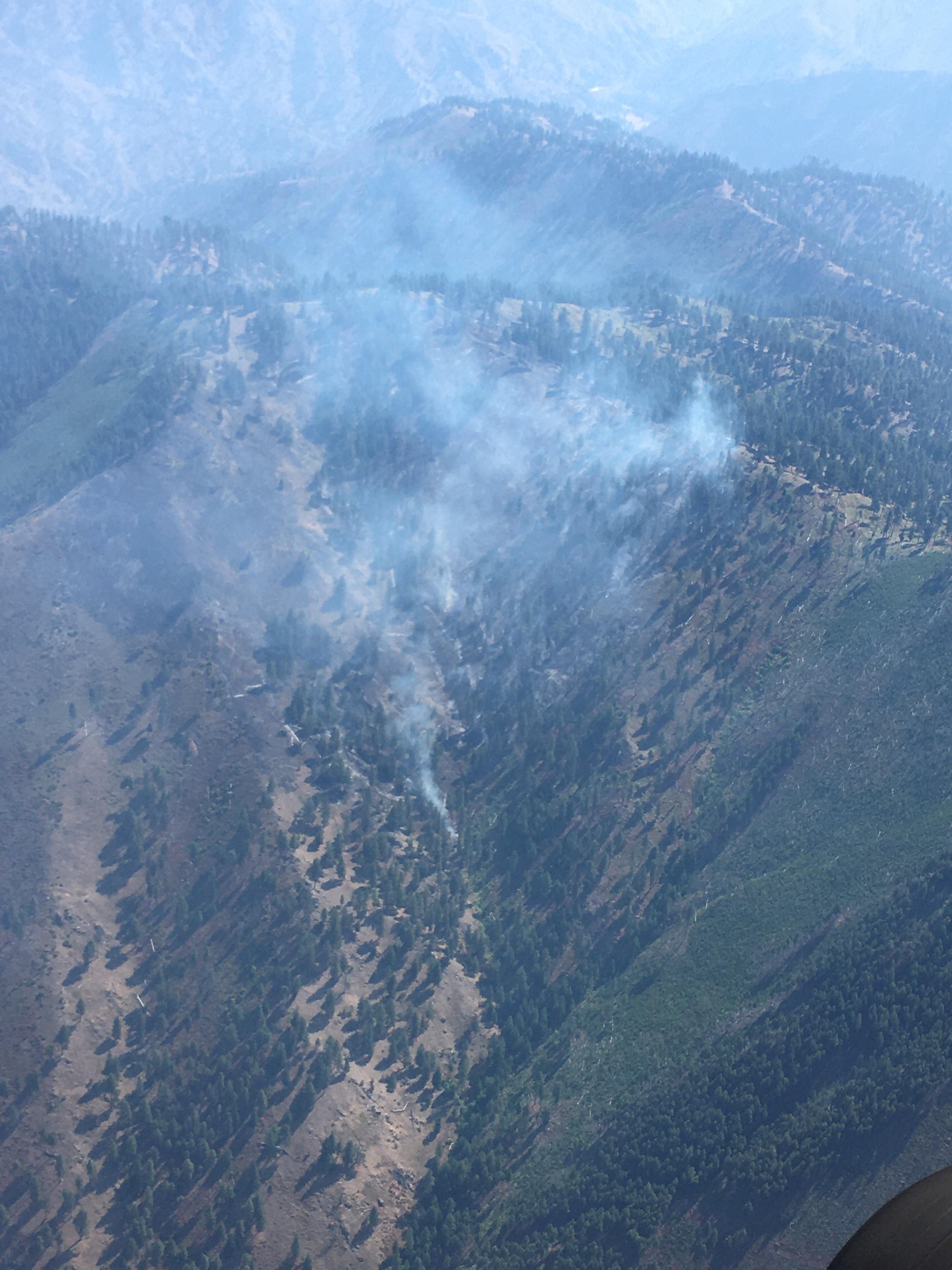 Photo, Patrol Point Fire, August 25, 2022