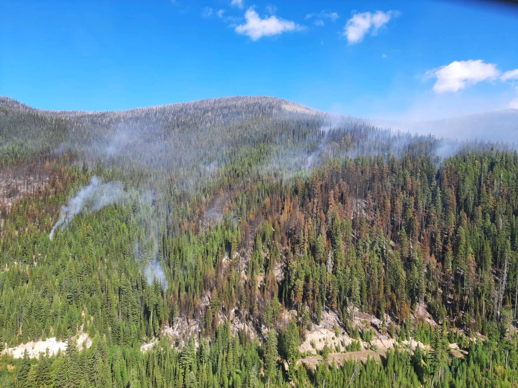 Russell Mountain Recon Flight Aug 28 2022