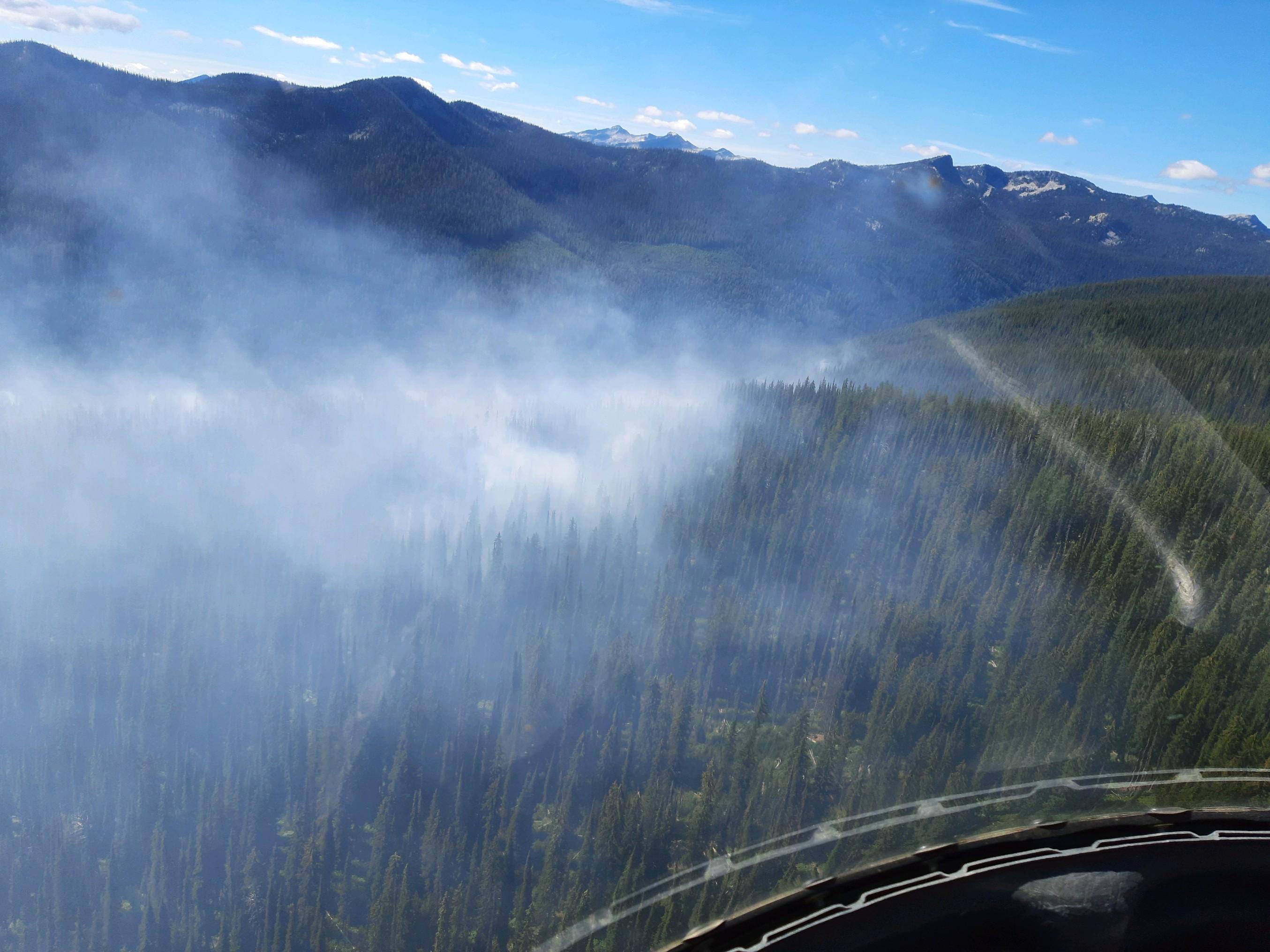 Russell Mountain Recon Flight Aug 28 2022